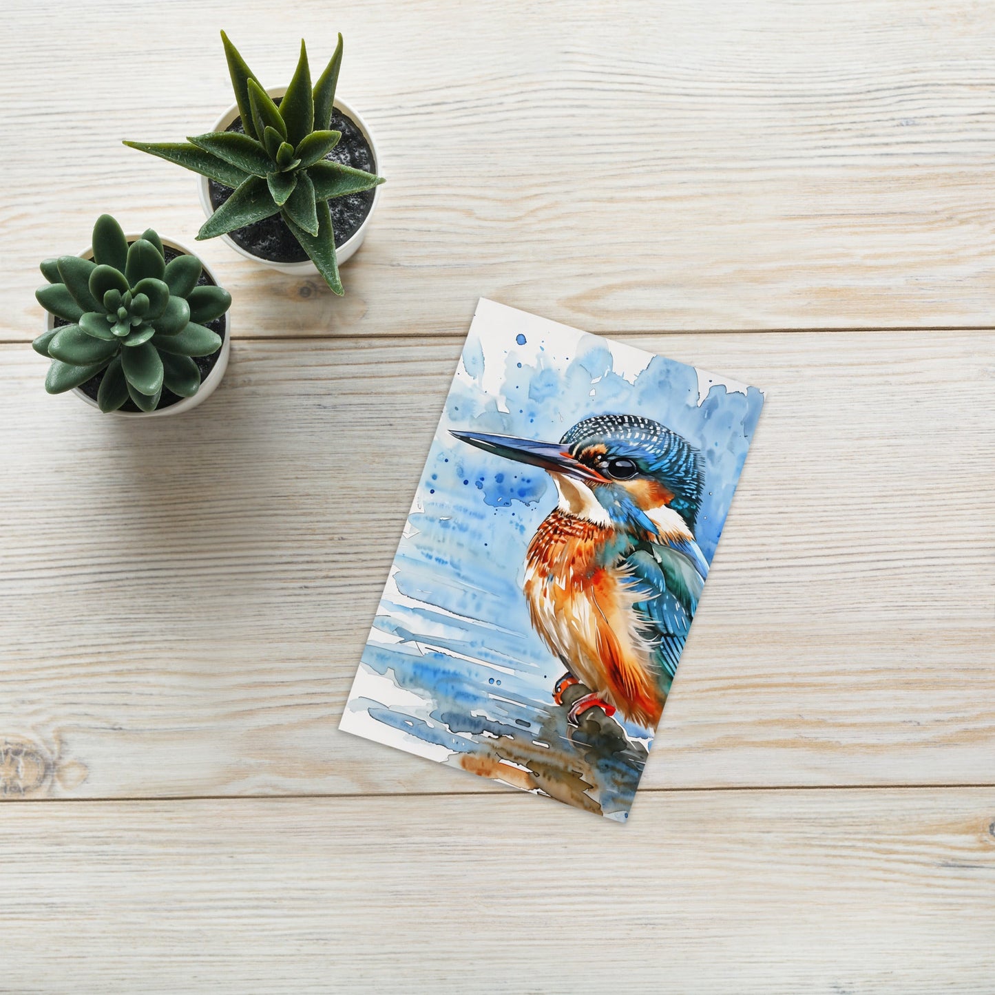 Kingfisher Greeting Card - Greeting Card - Discovery Co.