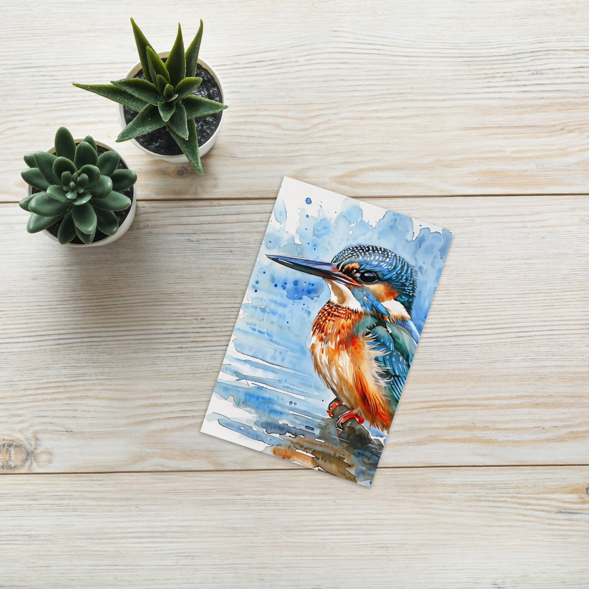 Kingfisher Greeting Card - Greeting Card - Discovery Co.