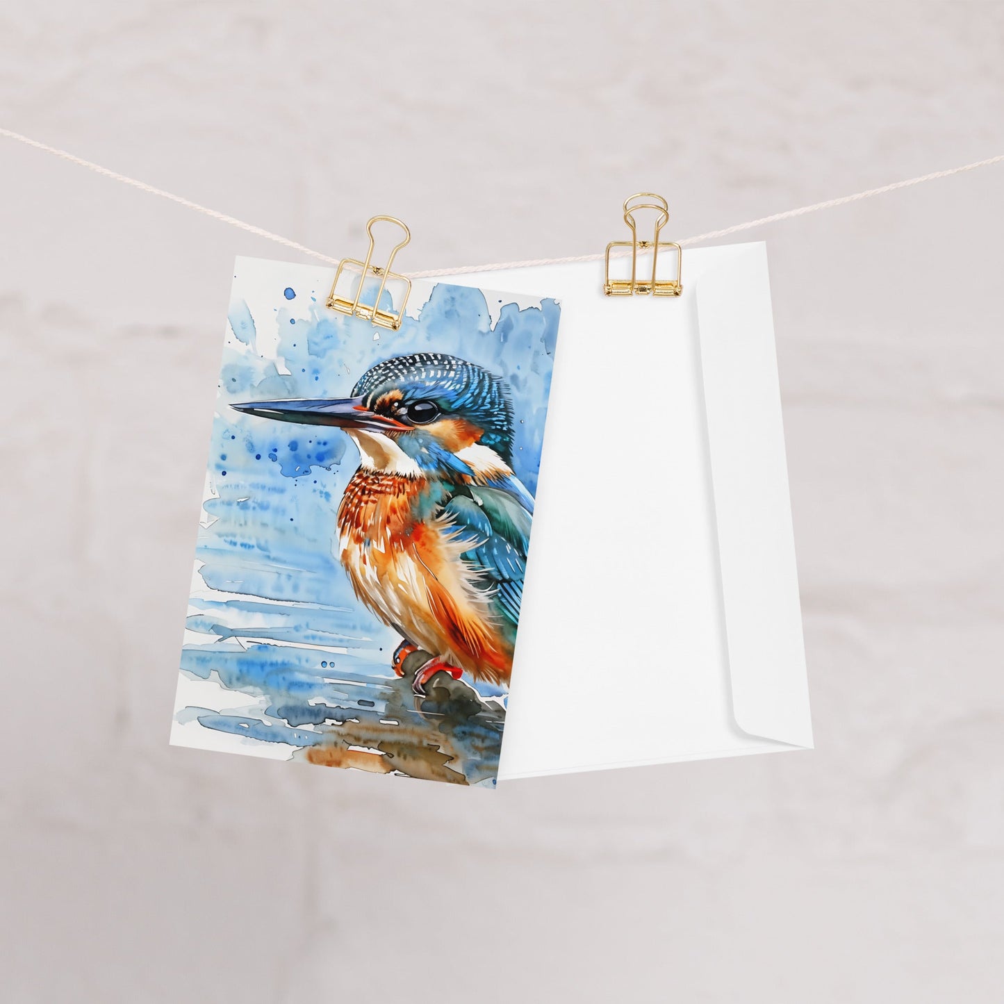 Kingfisher Greeting Card - Greeting Card - Discovery Co.