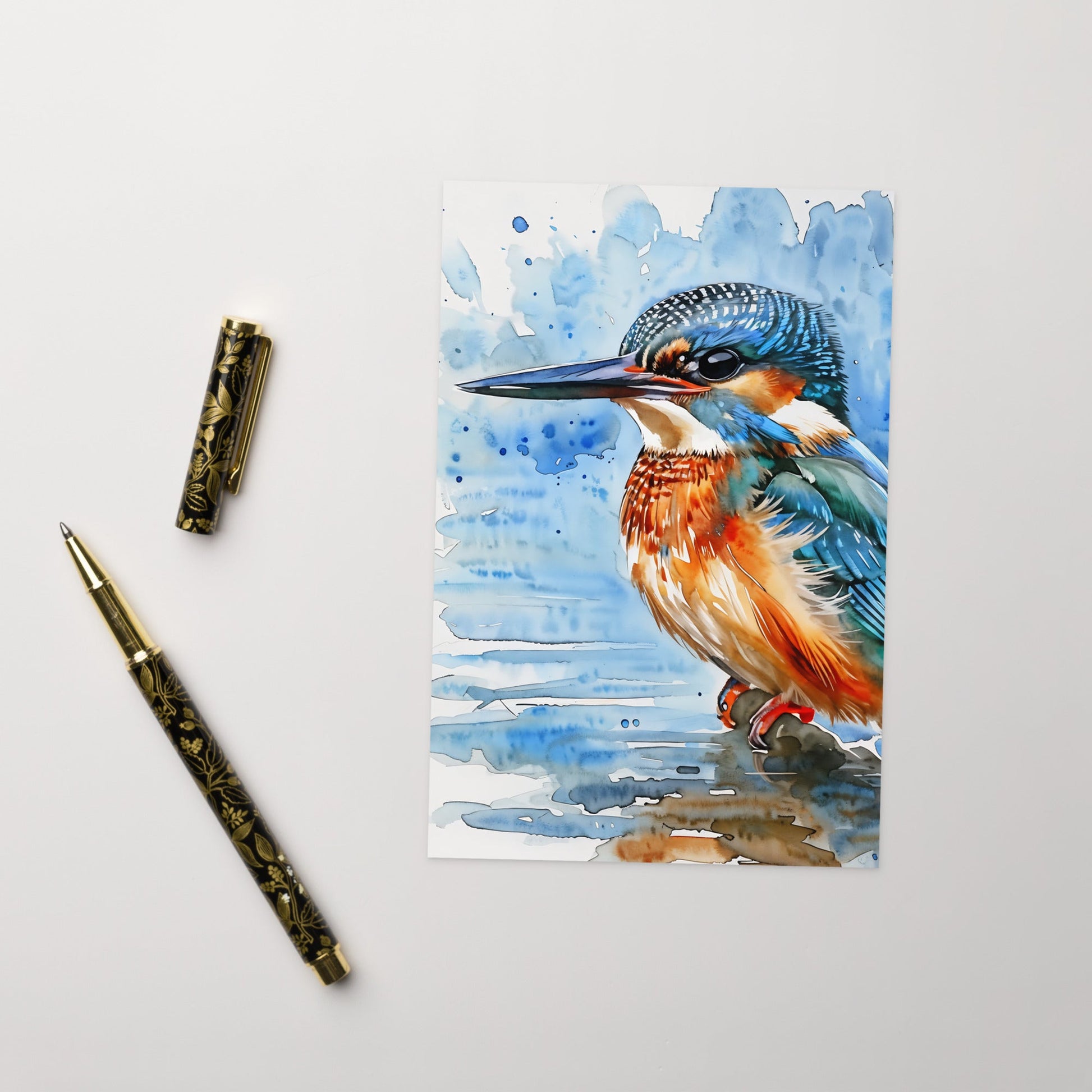 Kingfisher Greeting Card - Greeting Card - Discovery Co.