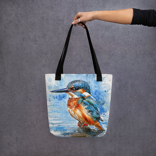 Kingfisher Tote Bag - Tote Bags - Discovery Co.