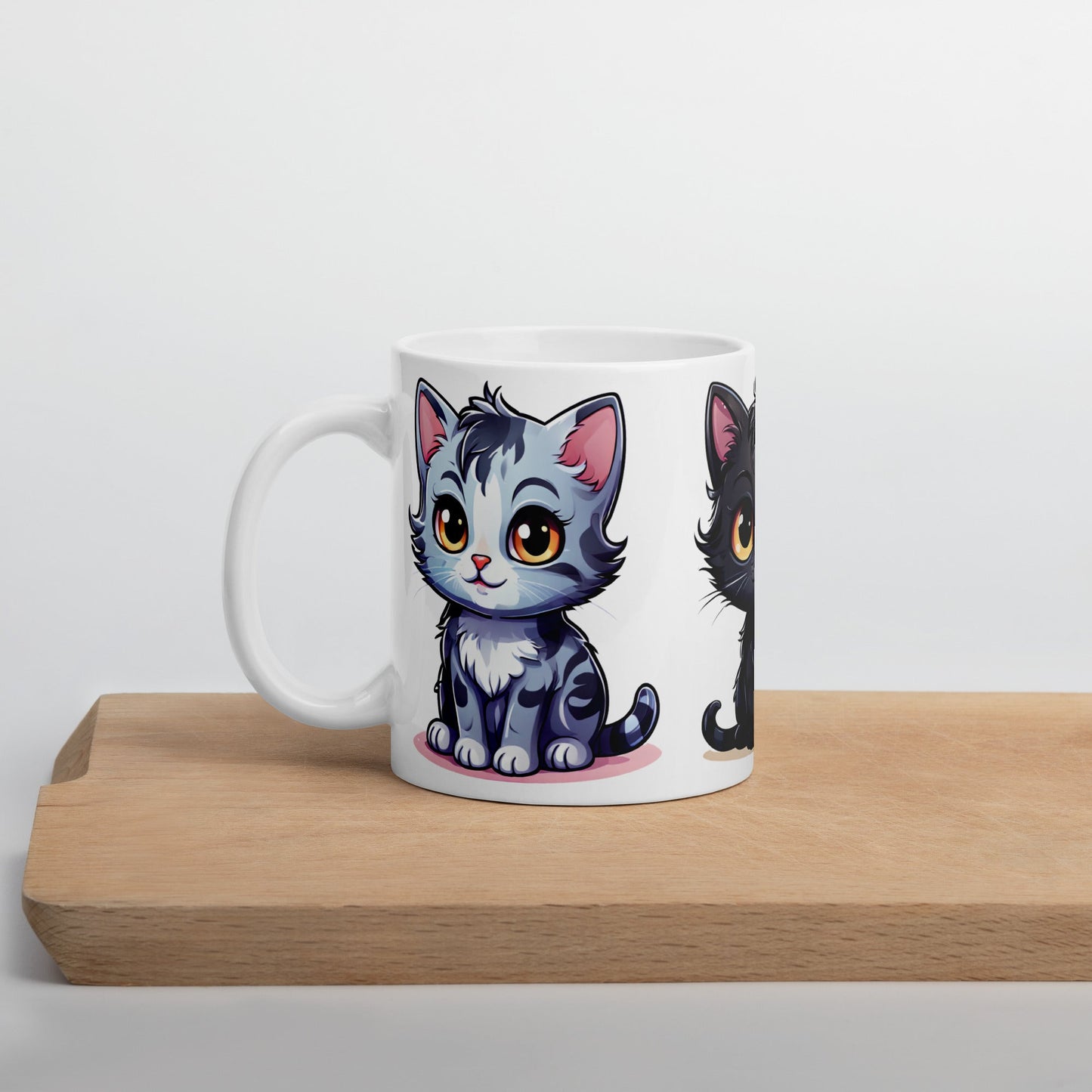 Kittens White Glossy Mug (11 oz, 15 oz, 20 oz) - Mugs - Discovery Co.