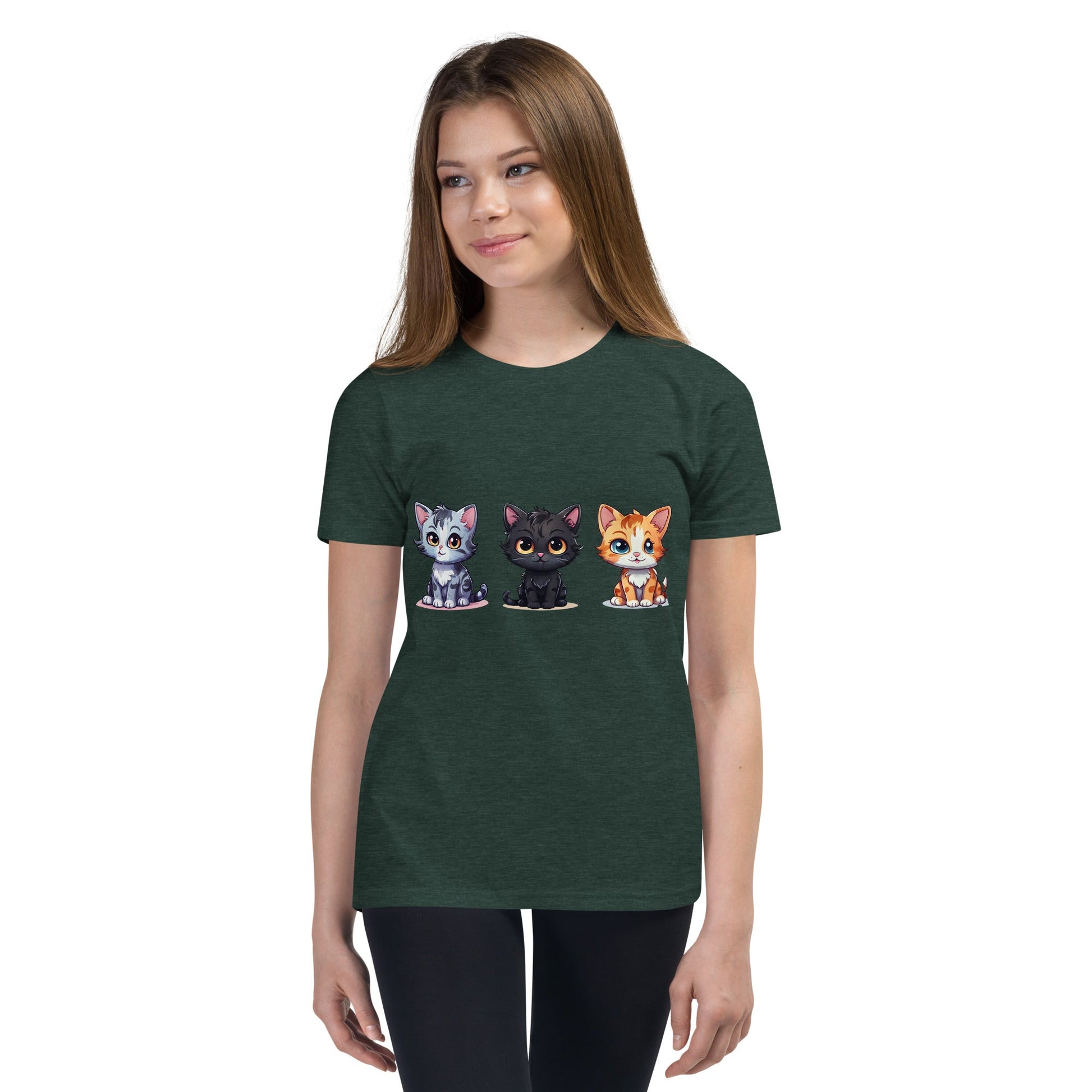 Kittens Youth Short Sleeve T-Shirt - Discovery Co.