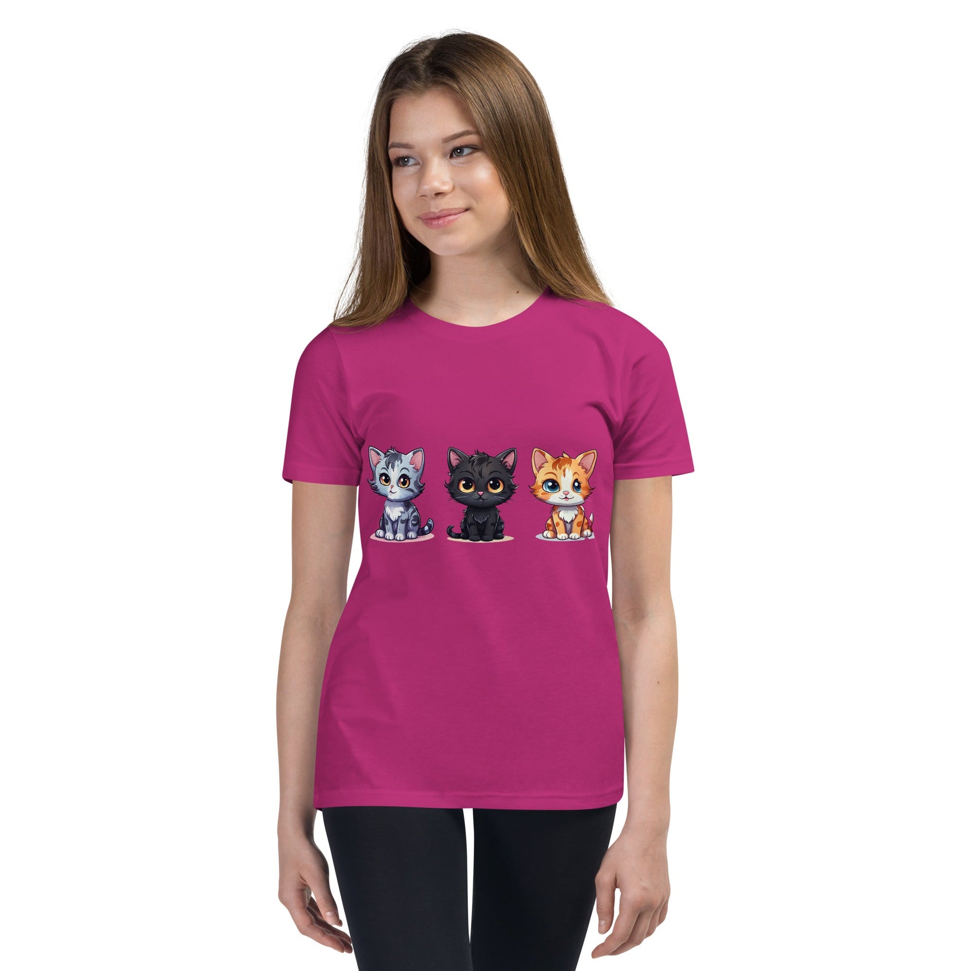 Kittens Youth Short Sleeve T-Shirt - Discovery Co.