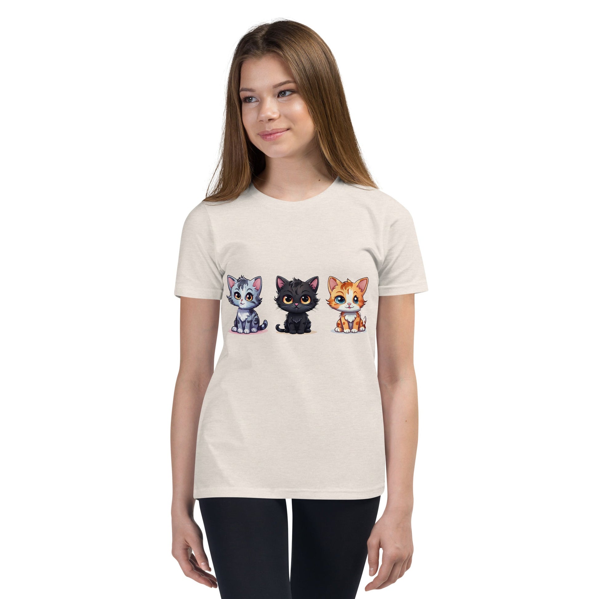 Kittens Youth Short Sleeve T-Shirt - Discovery Co.
