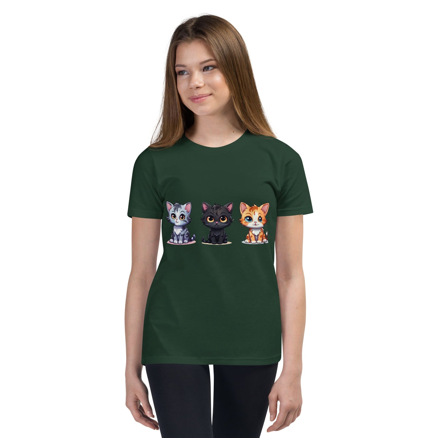 Kittens Youth Short Sleeve T-Shirt - Discovery Co.