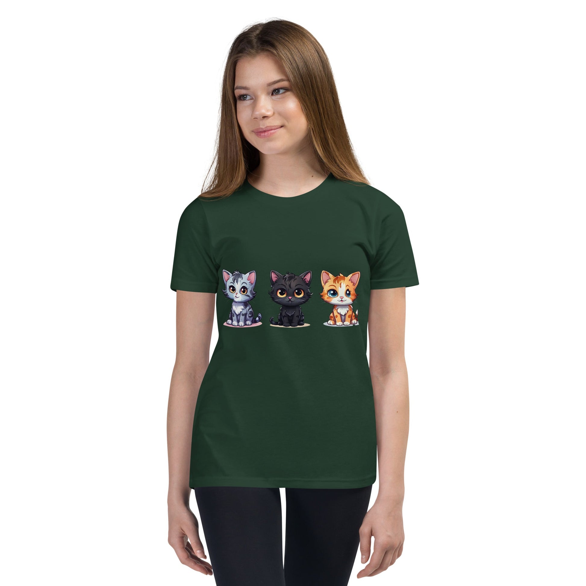 Kittens Youth Short Sleeve T-Shirt - Discovery Co.