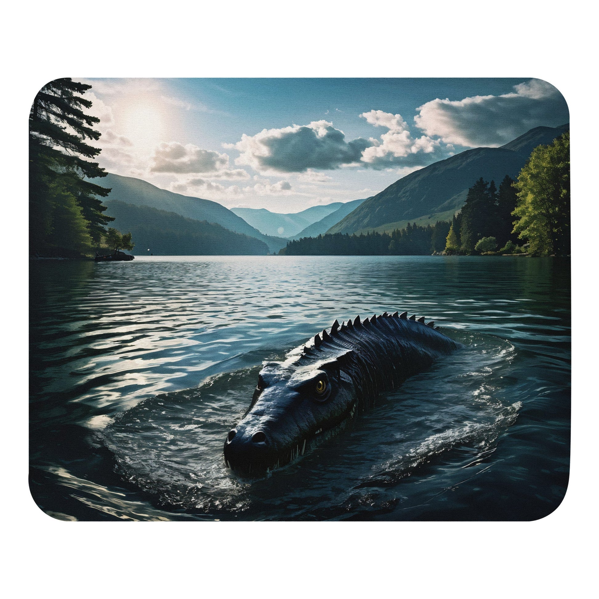 Lake Monster 2 Mouse Pad - Mouse Pads - Discovery Co.