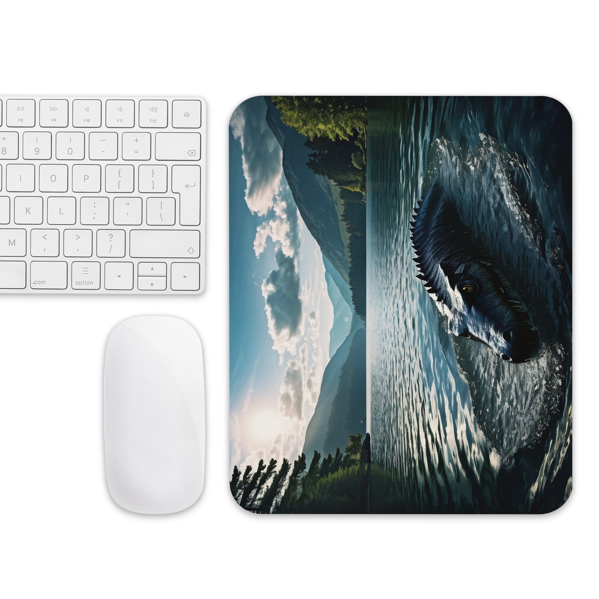 Lake Monster 2 Mouse Pad - Mouse Pads - Discovery Co.