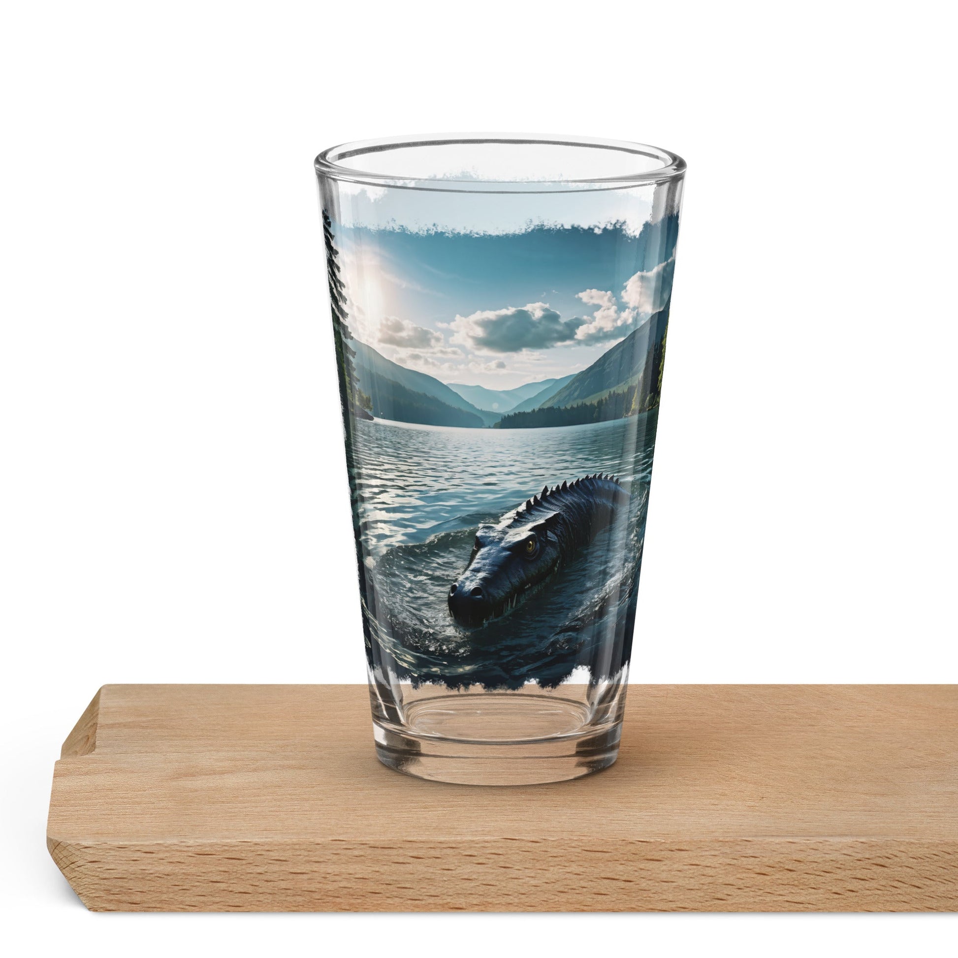 Lake Monster 2 Pint Glass 16 oz - Beer Glass - Discovery Co.