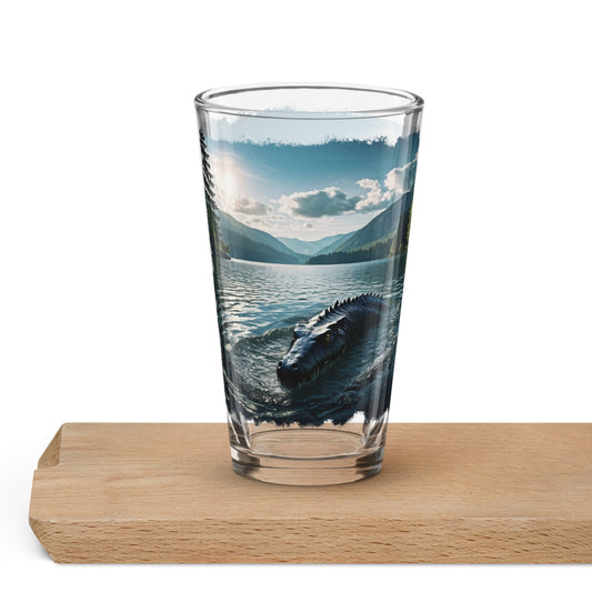 Lake Monster 2 Pint Glass 16 oz - Beer Glass - Discovery Co.