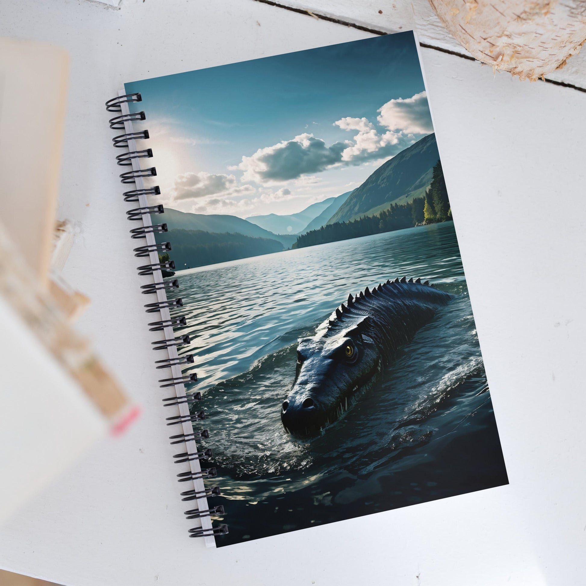 Lake Monster 2 Spiral Notebook - Spiral Notebooks - Discovery Co.