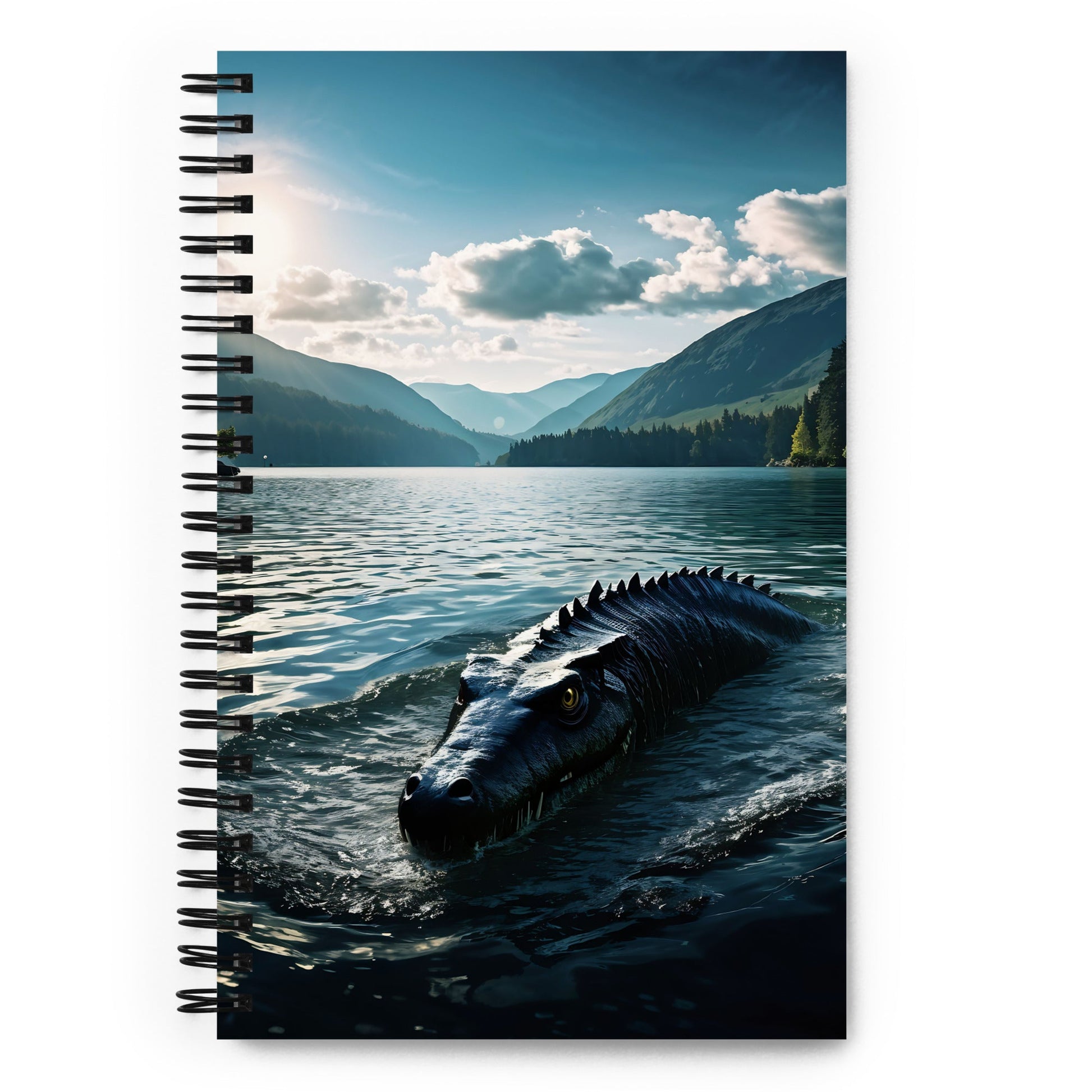 Lake Monster 2 Spiral Notebook - Spiral Notebooks - Discovery Co.