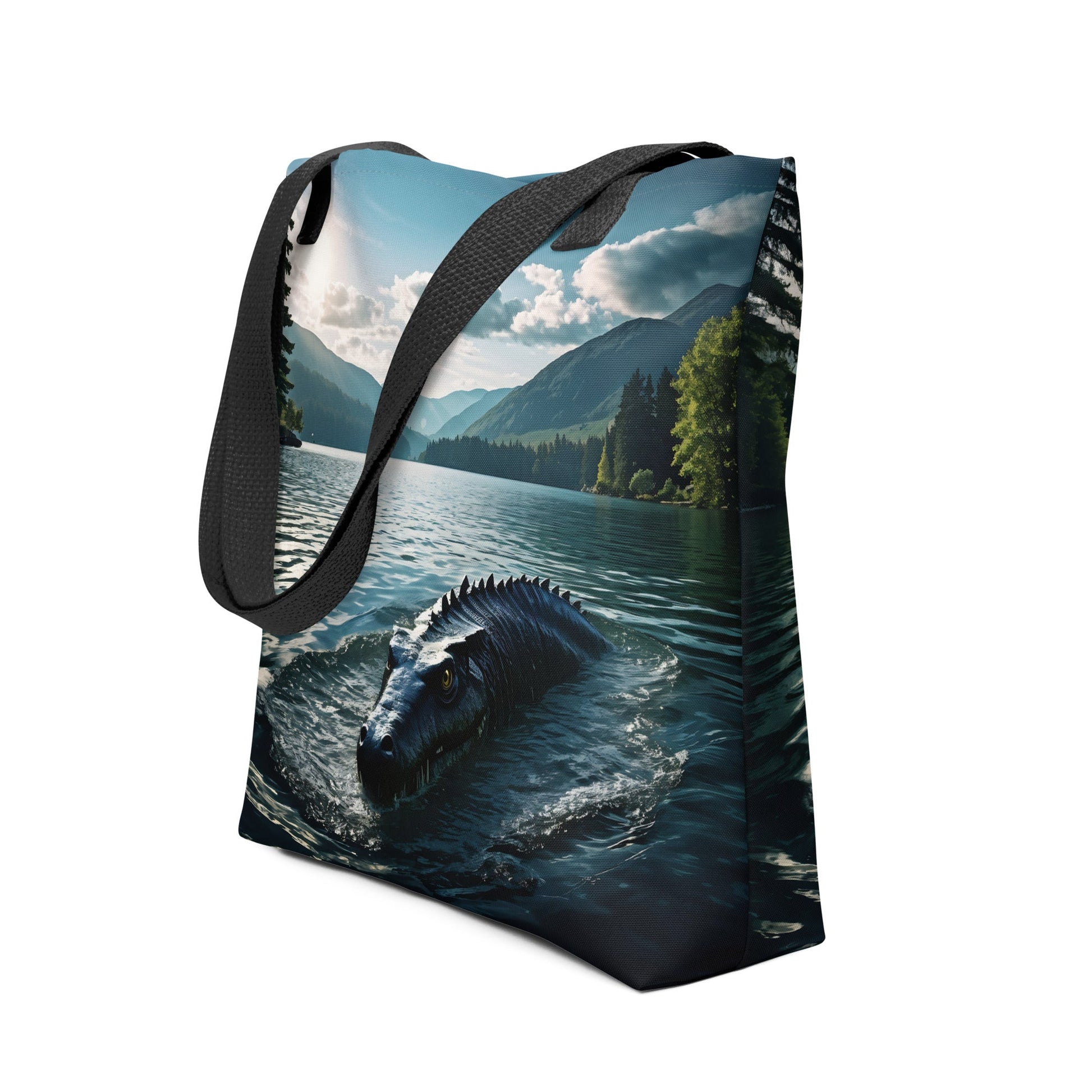 Lake Monster 2 Tote Bag - Tote Bags - Discovery Co.