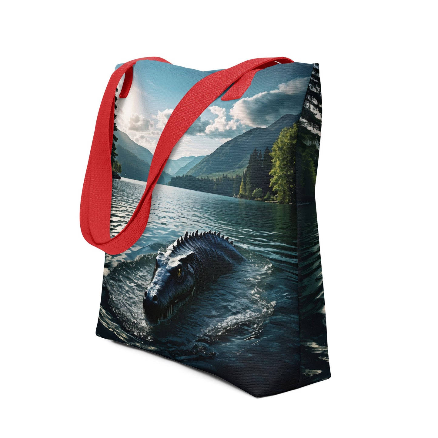 Lake Monster 2 Tote Bag - Tote Bags - Discovery Co.