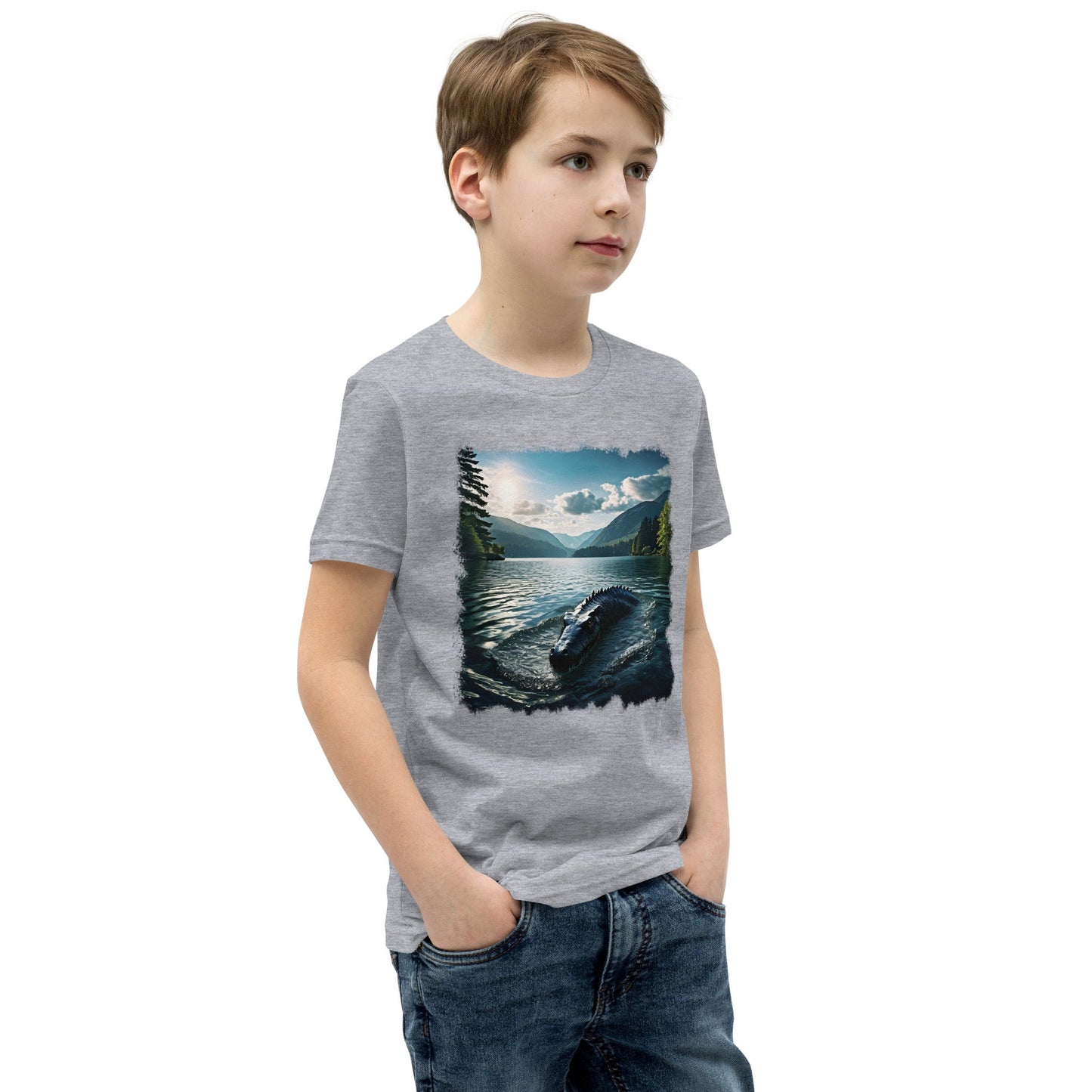 Lake Monster 2 Youth Short Sleeve T-Shirt - Discovery Co.