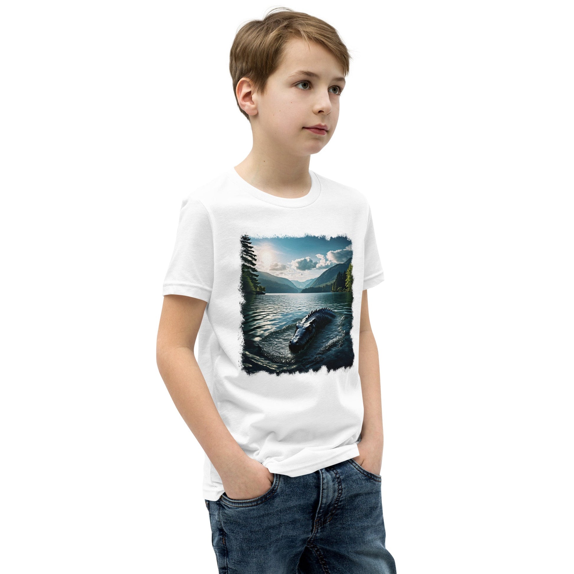 Lake Monster 2 Youth Short Sleeve T-Shirt - Discovery Co.