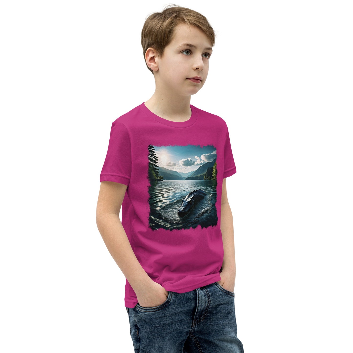 Lake Monster 2 Youth Short Sleeve T-Shirt - Discovery Co.