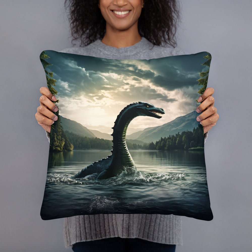 Lake Monster Basic Pillow - Pillows - Discovery Co.