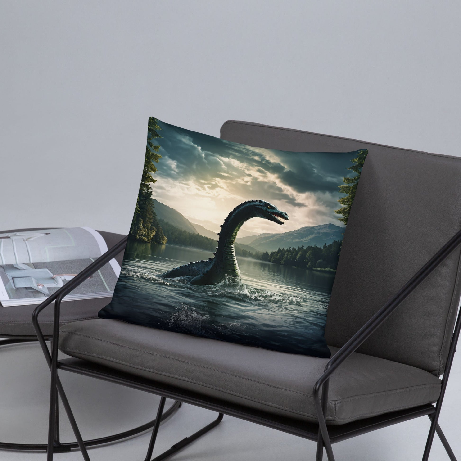Lake Monster Basic Pillow - Pillows - Discovery Co.