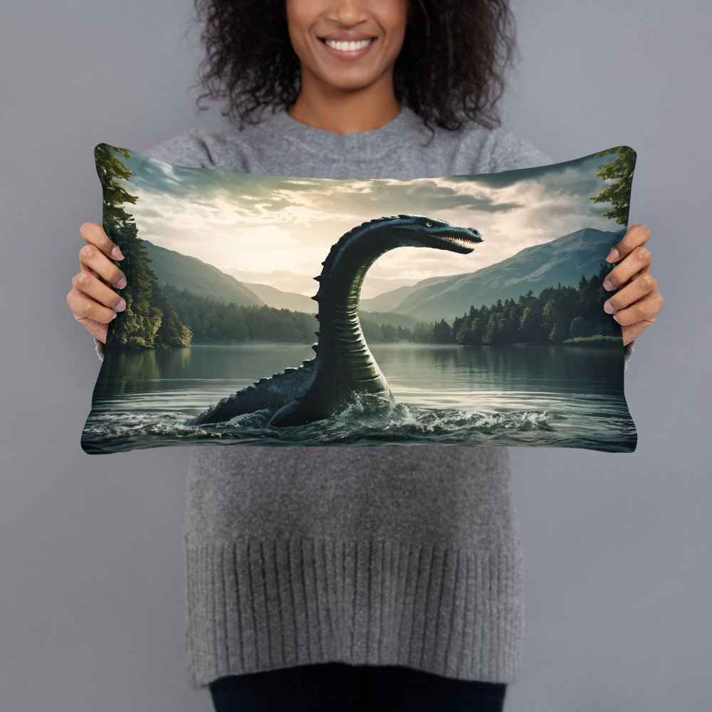 Lake Monster Basic Pillow - Pillows - Discovery Co.