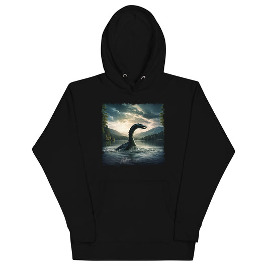 Lake Monster Dual Images Print Unisex Hoodie - Hoodies - Discovery Co.