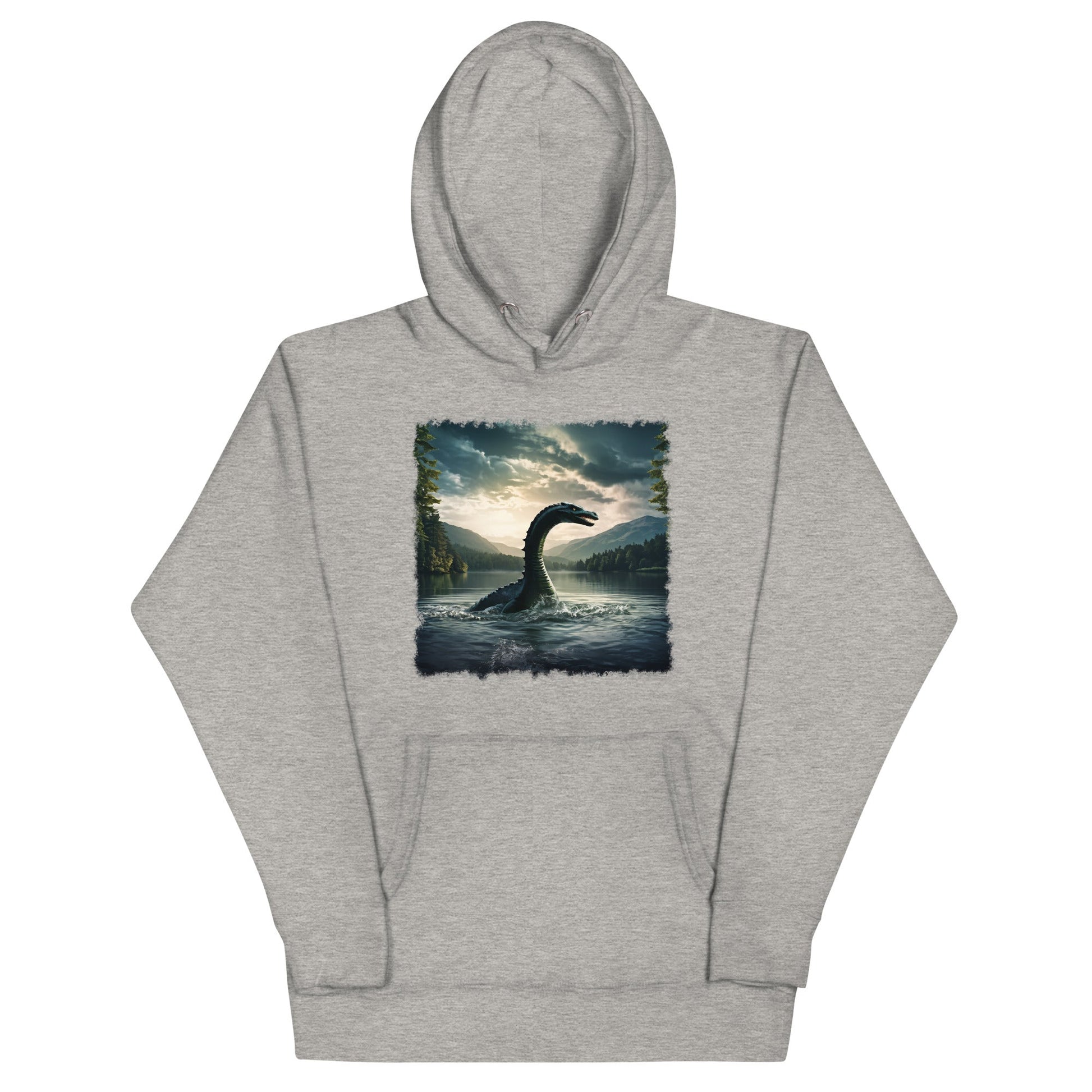 Lake Monster Dual Images Print Unisex Hoodie - Hoodies - Discovery Co.