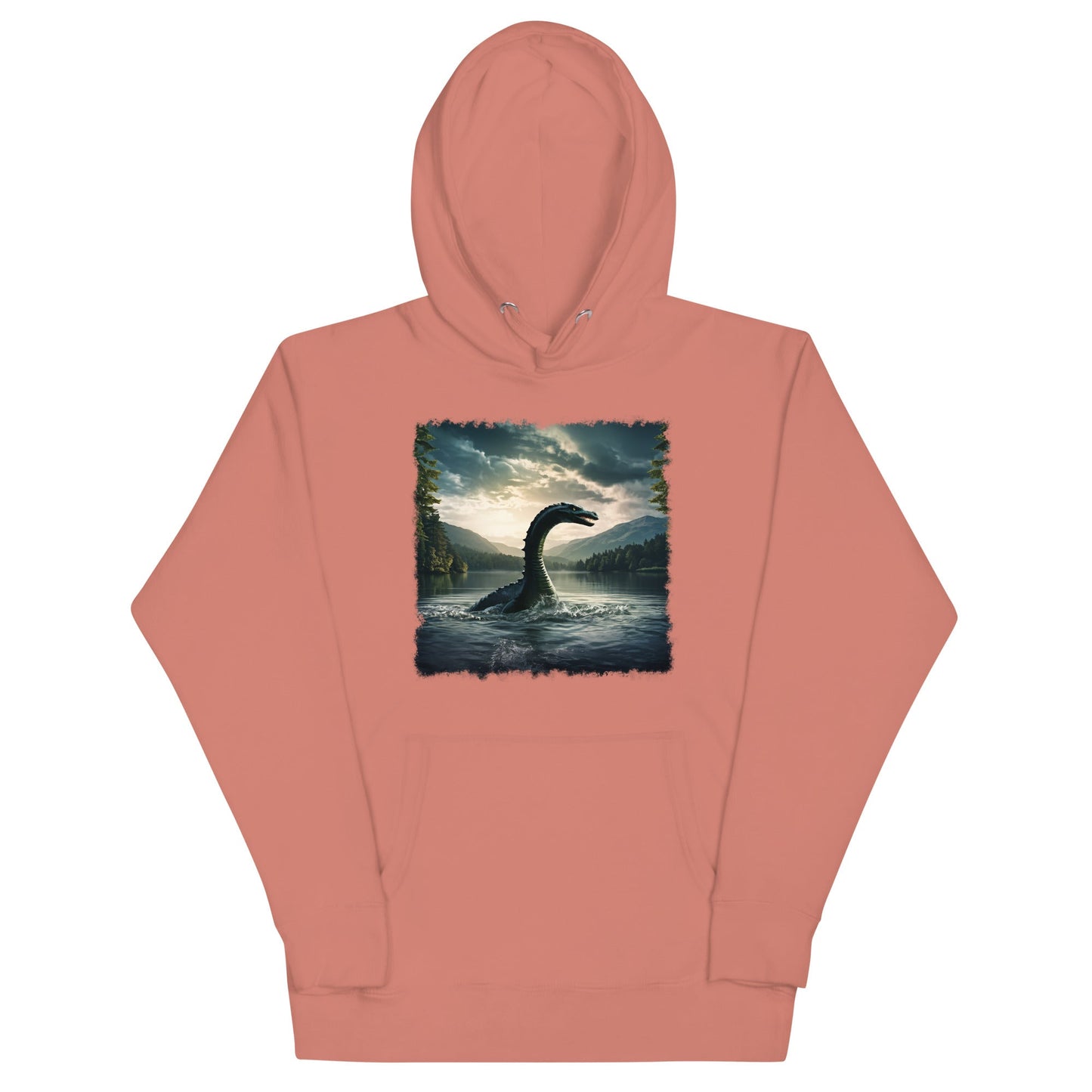 Lake Monster Dual Images Print Unisex Hoodie - Hoodies - Discovery Co.