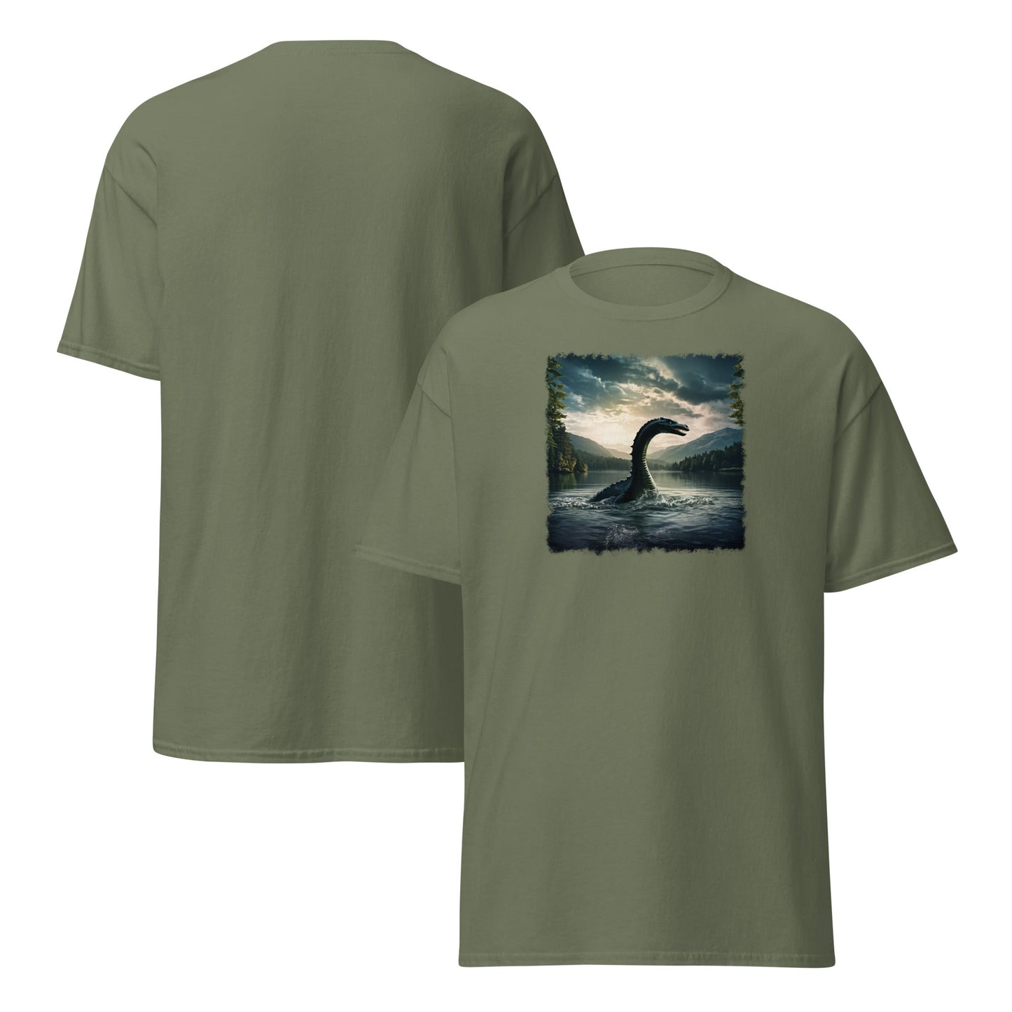 Lake Monster Men's (Unisex) Classic Tee - Men's Shirts - Discovery Co.