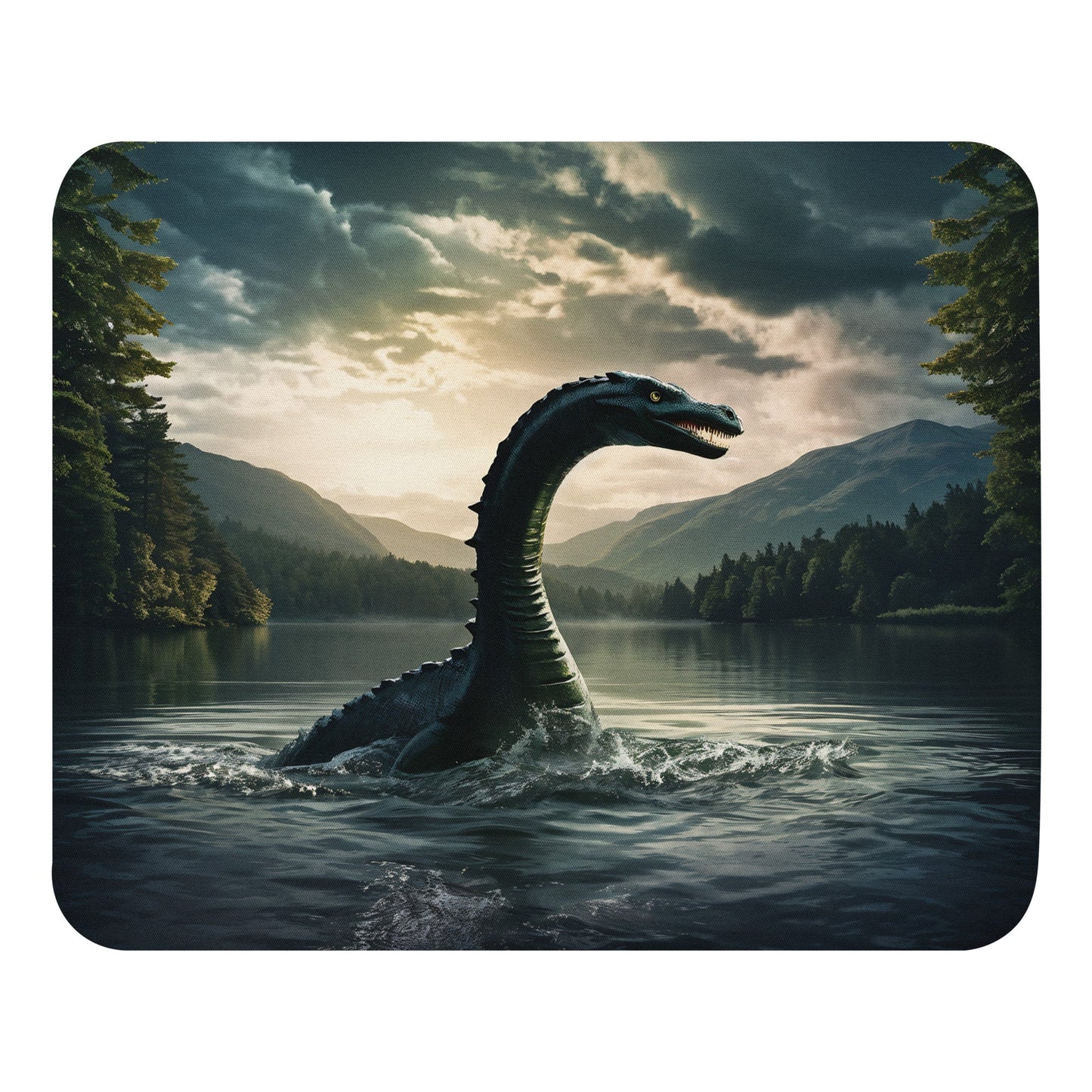 Lake Monster Mouse Pad - Mouse Pads - Discovery Co.