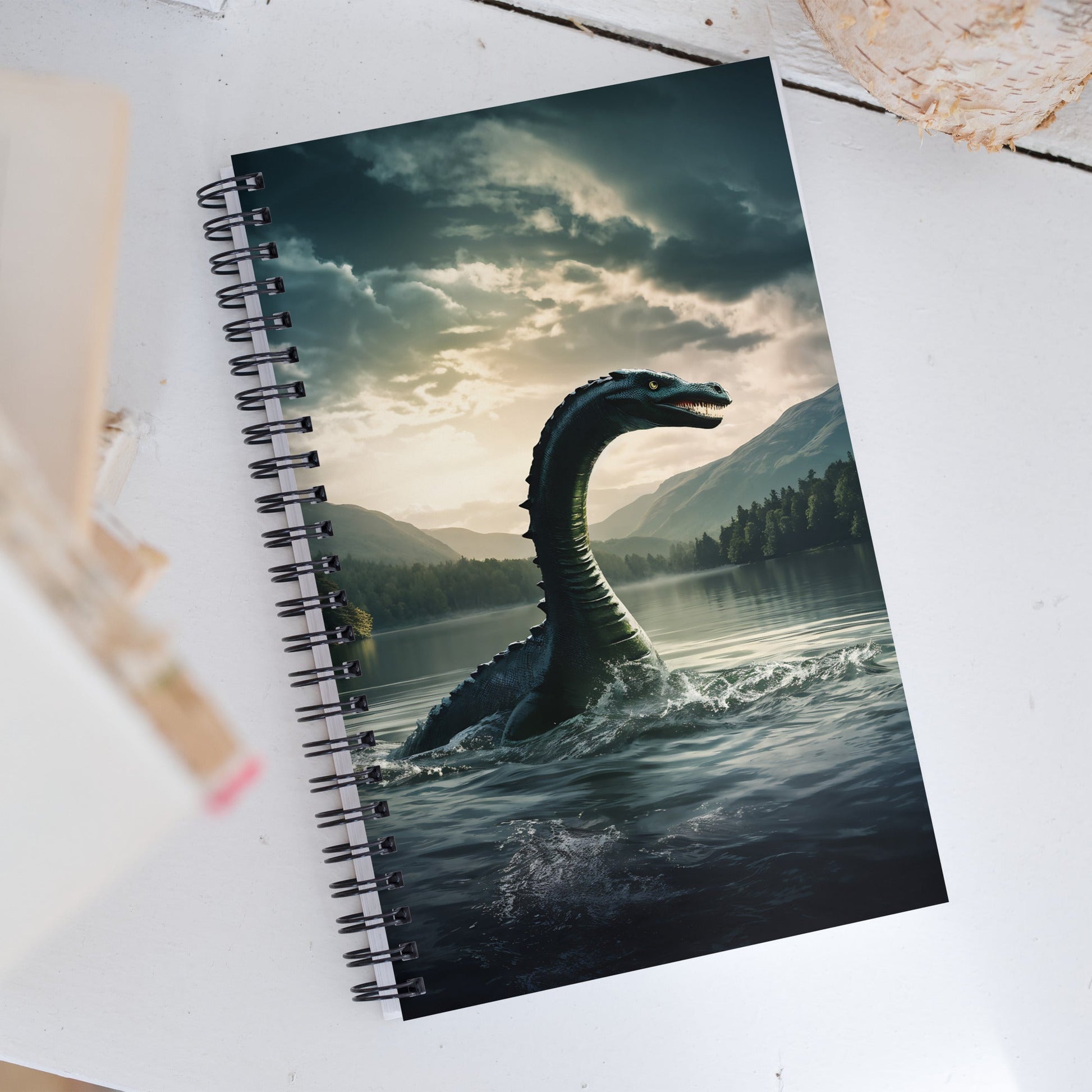 Lake Monster Spiral Notebook - Discovery Co.