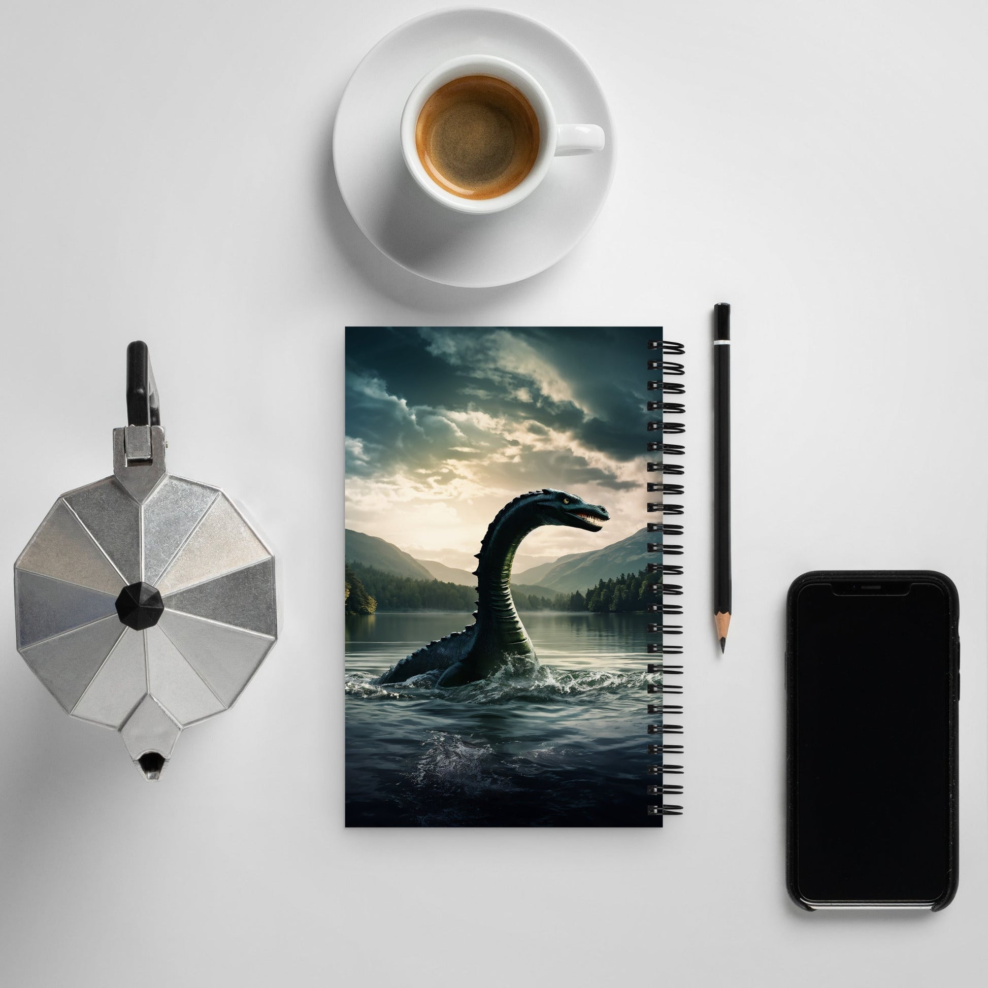 Lake Monster Spiral Notebook - Discovery Co.