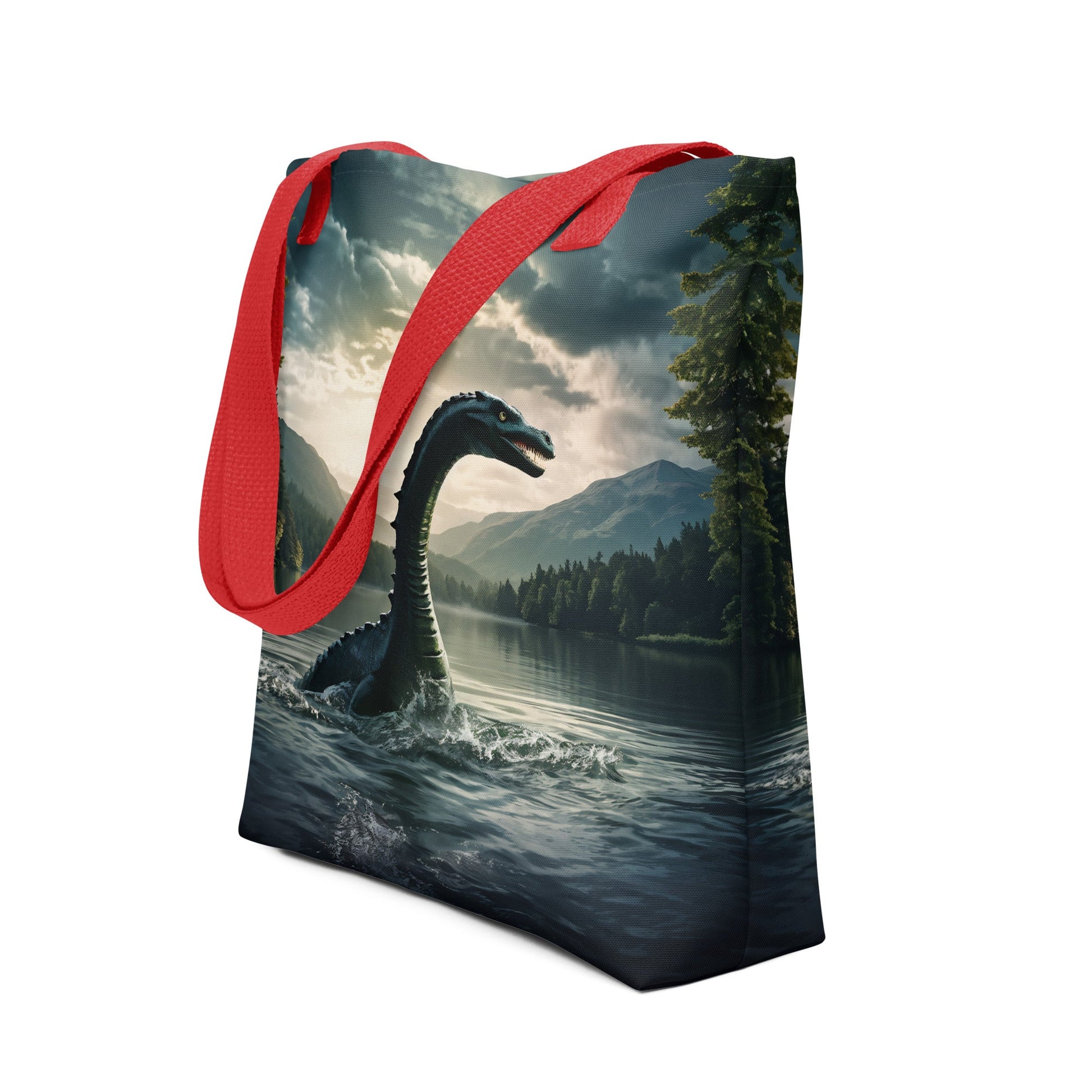 Lake Monster Tote Bag - Tote Bags - Discovery Co.