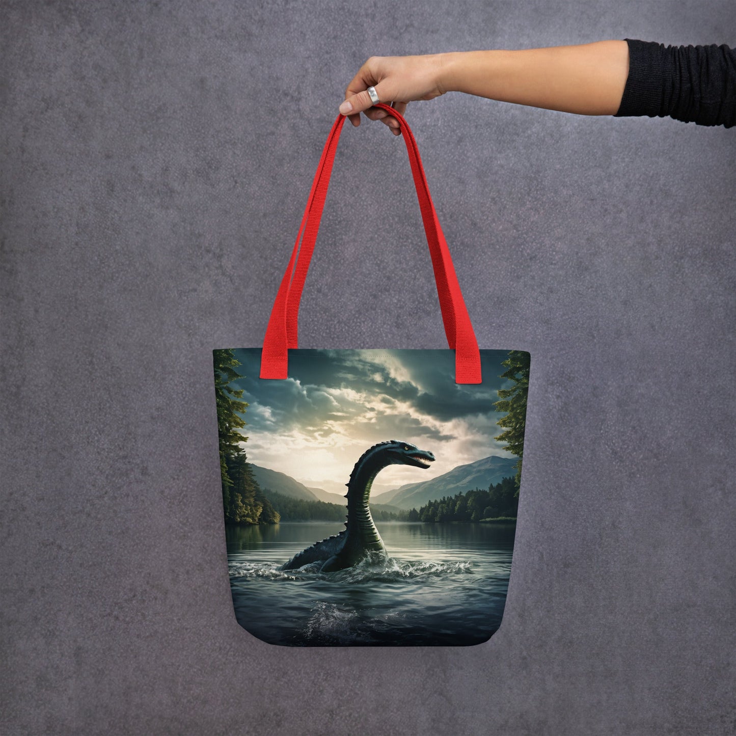 Lake Monster Tote Bag - Tote Bags - Discovery Co.