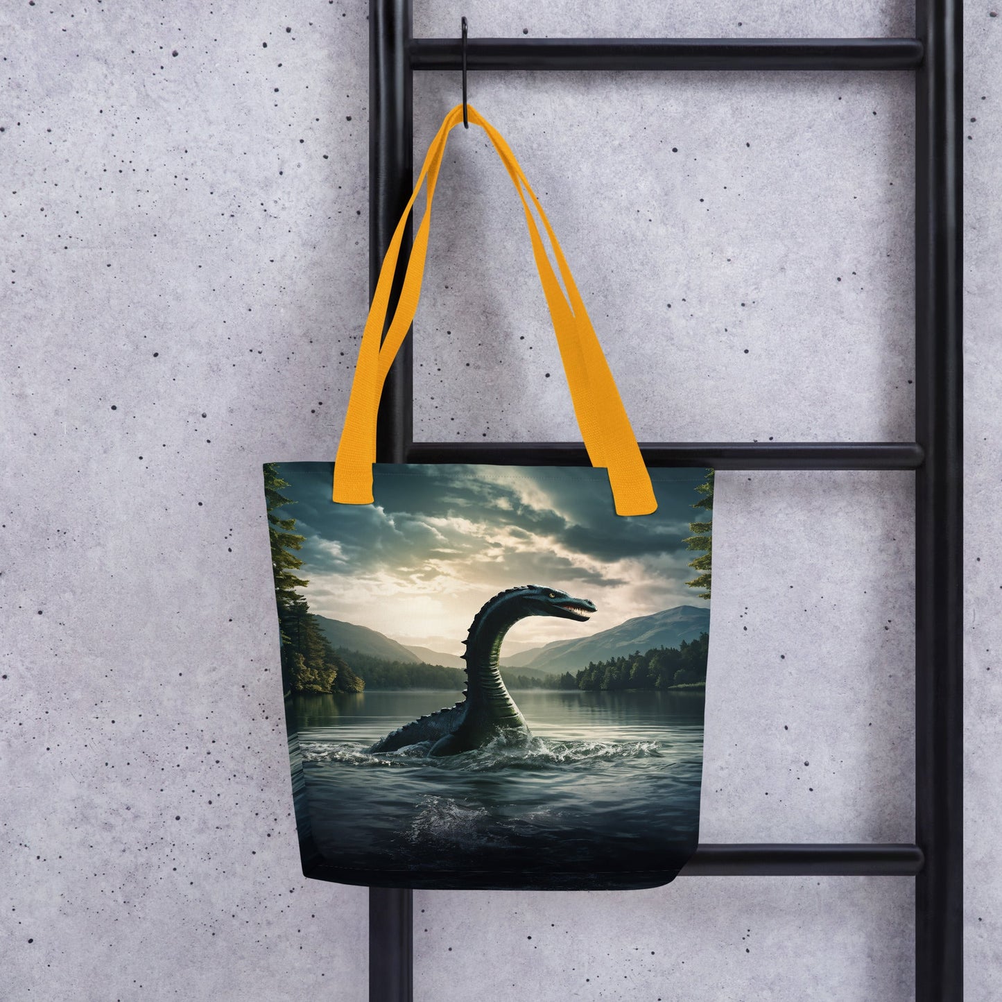 Lake Monster Tote Bag - Tote Bags - Discovery Co.