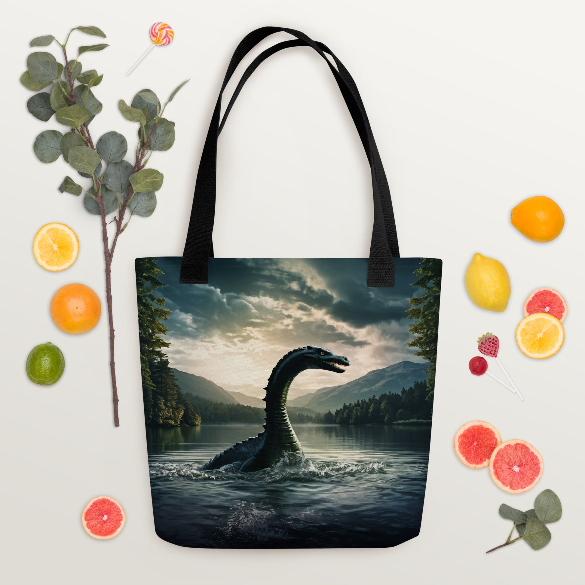 Lake Monster Tote Bag - Tote Bags - Discovery Co.