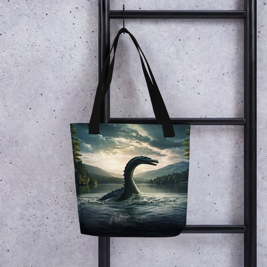 Lake Monster Tote Bag - Tote Bags - Discovery Co.