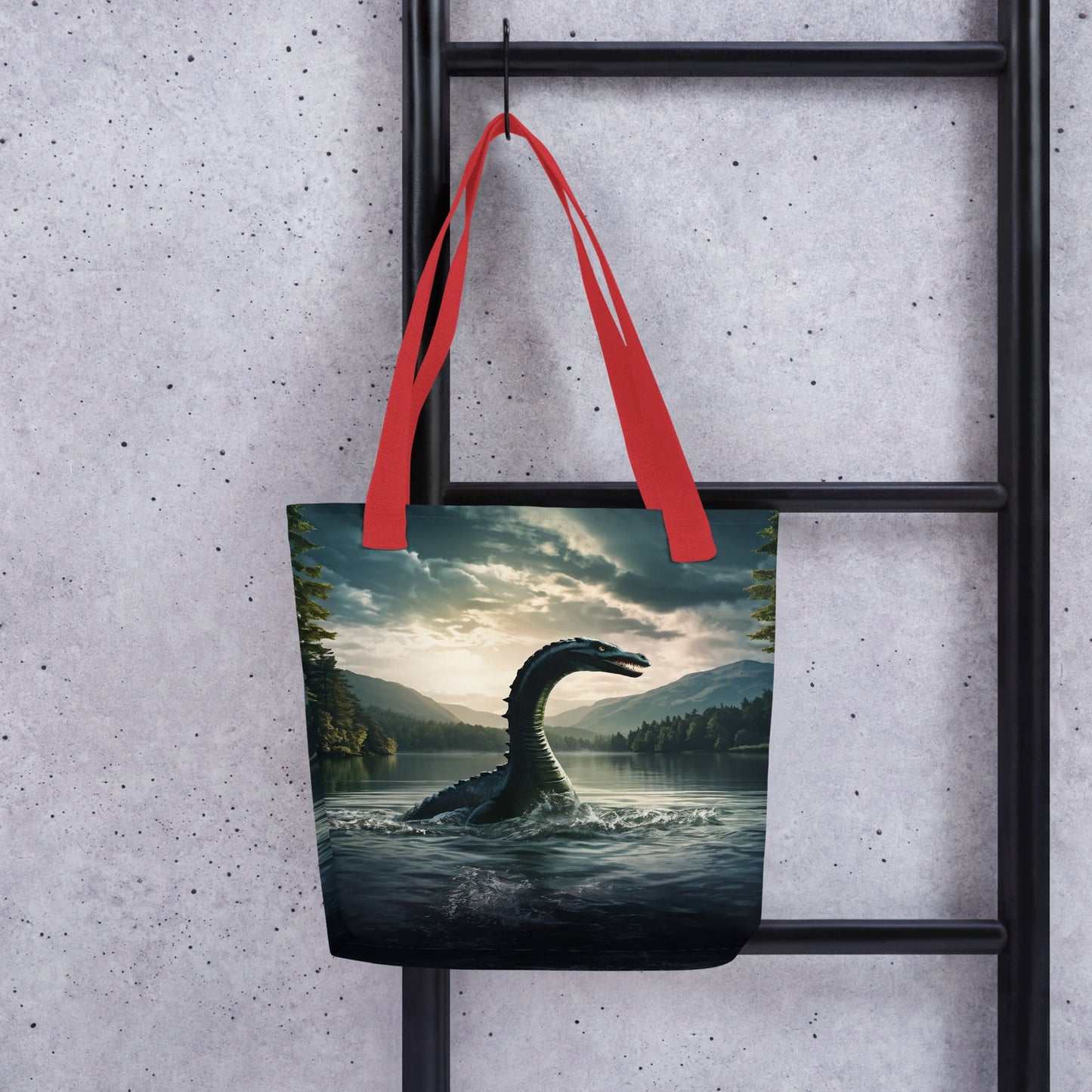 Lake Monster Tote Bag - Tote Bags - Discovery Co.