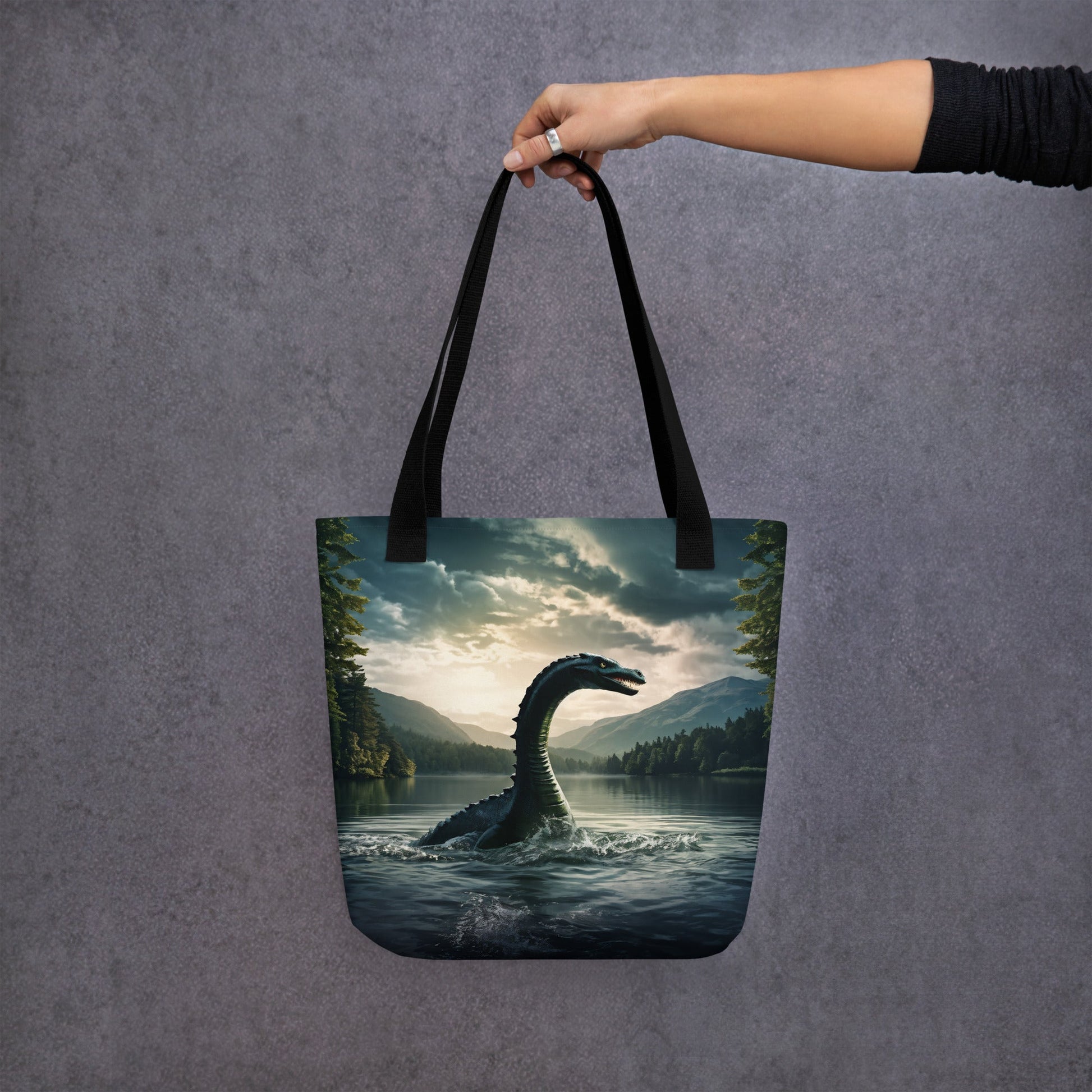 Lake Monster Tote Bag - Tote Bags - Discovery Co.