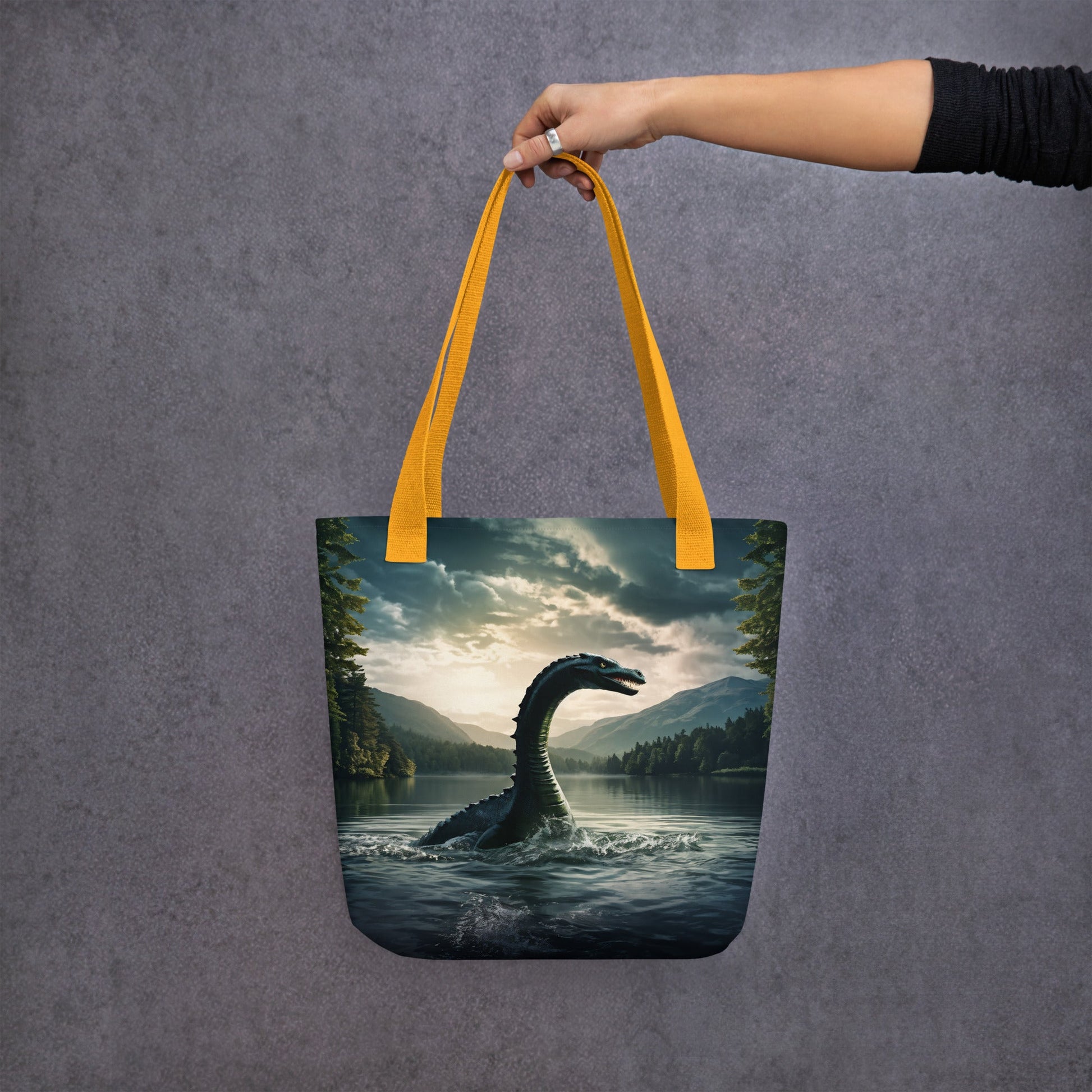 Lake Monster Tote Bag - Tote Bags - Discovery Co.