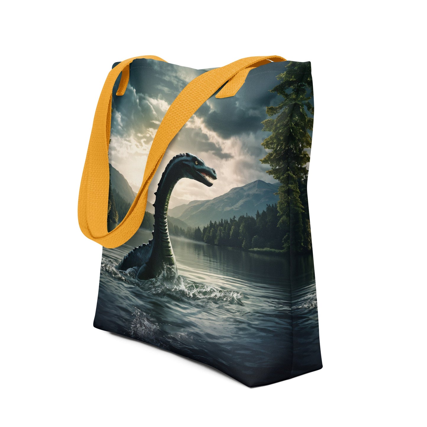 Lake Monster Tote Bag - Tote Bags - Discovery Co.