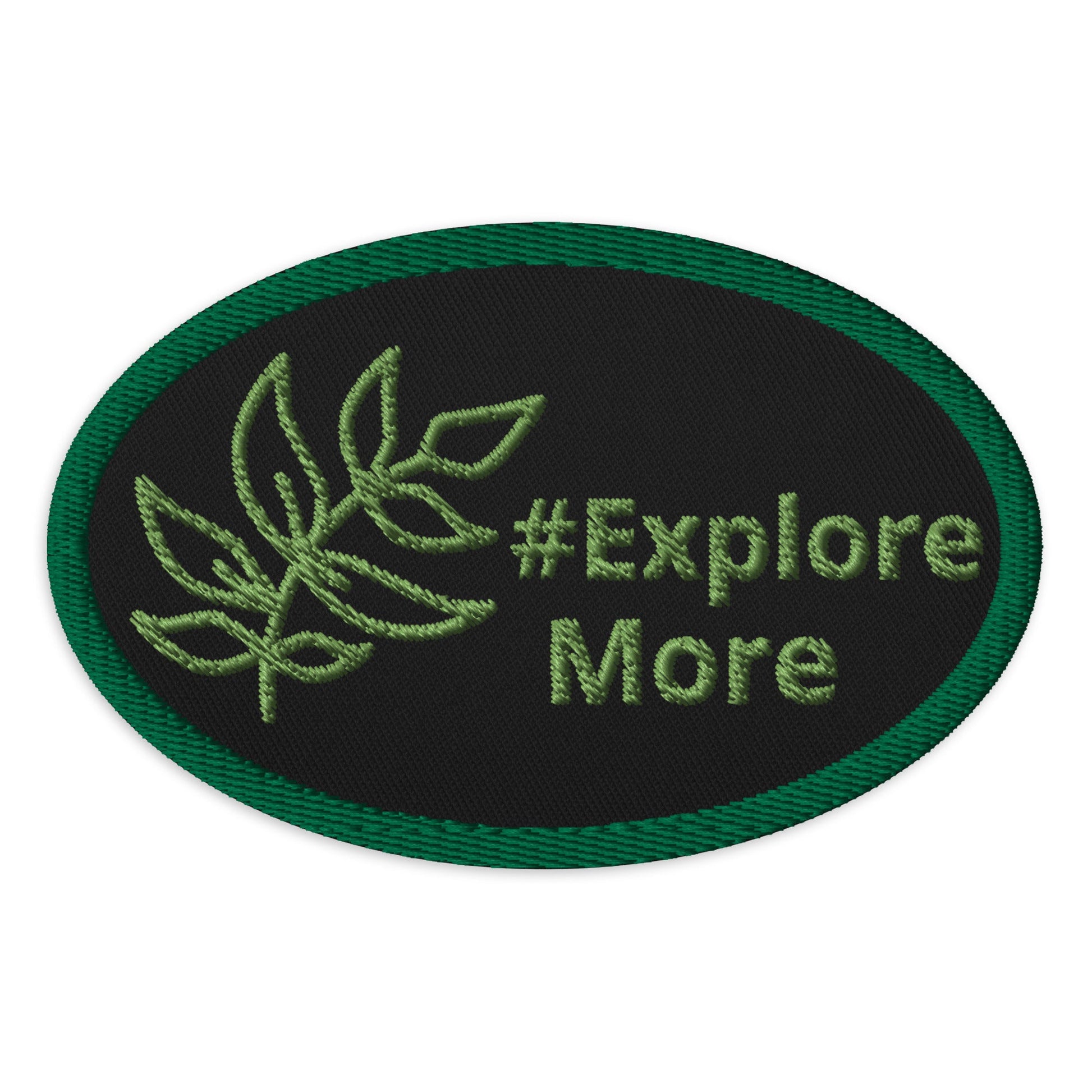 Leaf #Explore More Embroidered Patches - Embroidered Patches - Discovery Co.