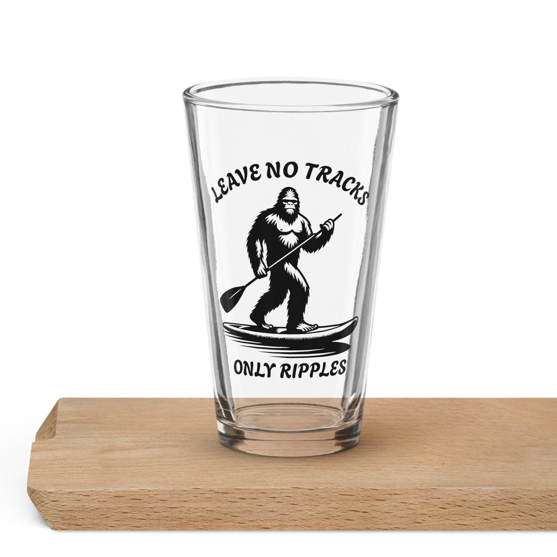 Leave No Tracks Only Ripples Pint Glass - Beer Glass - Discovery Co.