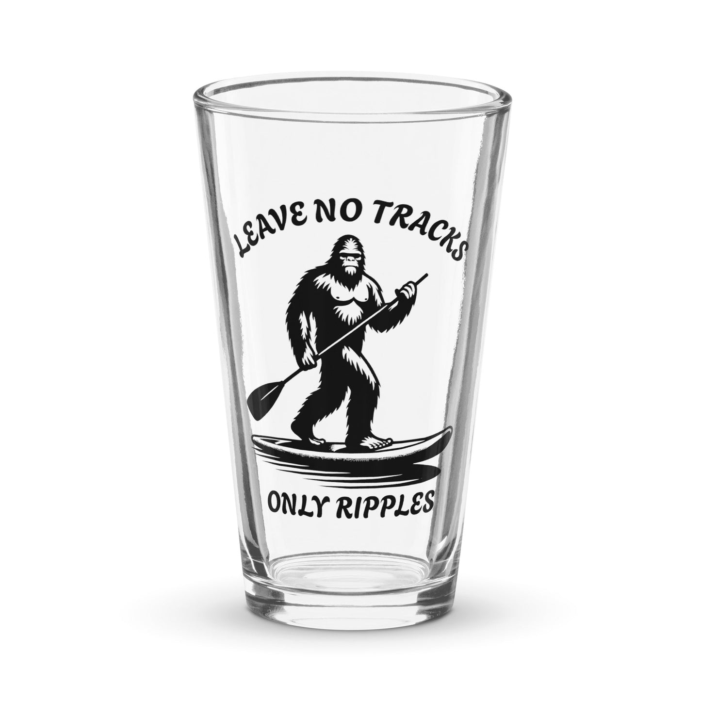 Leave No Tracks Only Ripples Pint Glass - Beer Glass - Discovery Co.