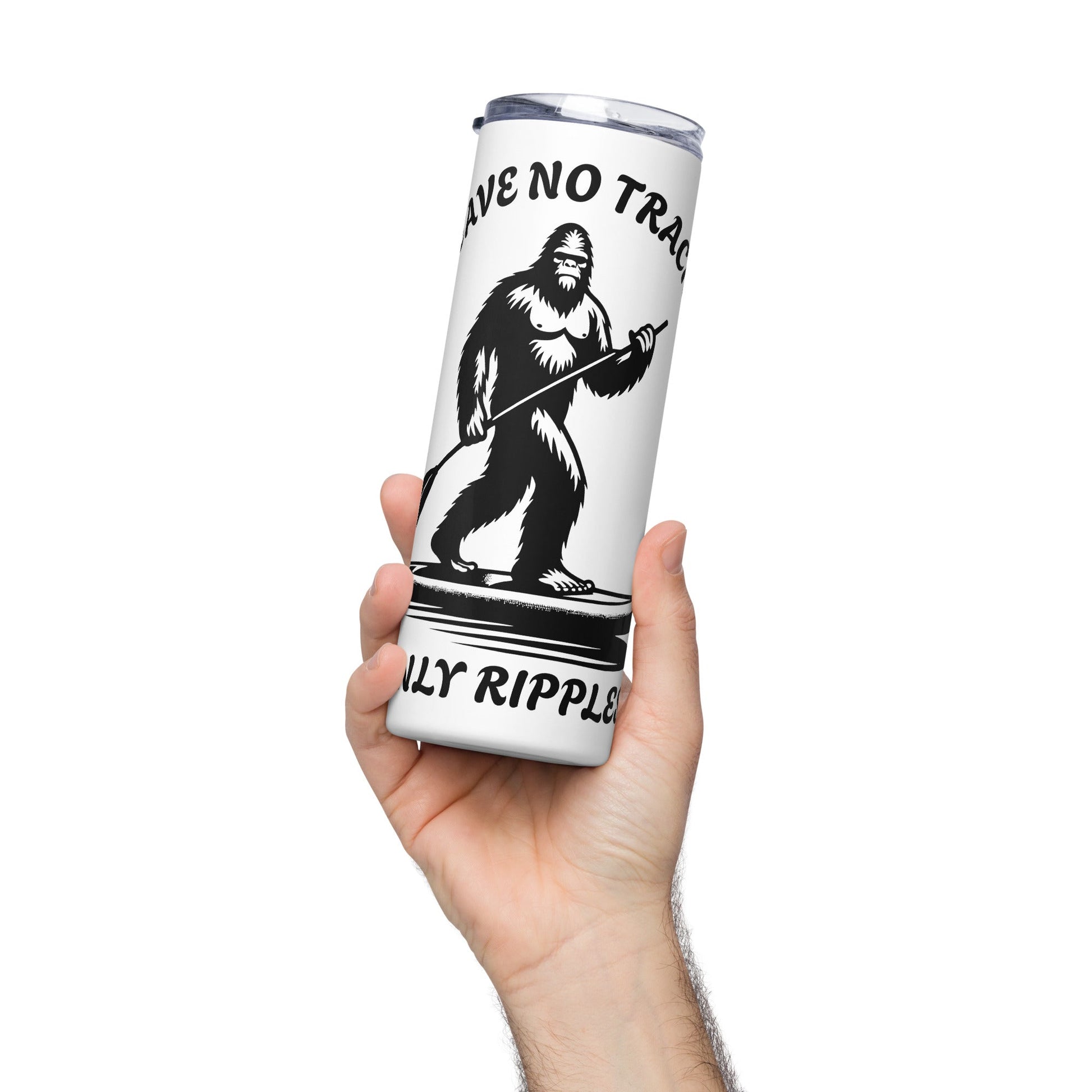 Leave No Tracks Only Ripples Stainless Steel Tumbler - Steel Tumbler - Discovery Co.