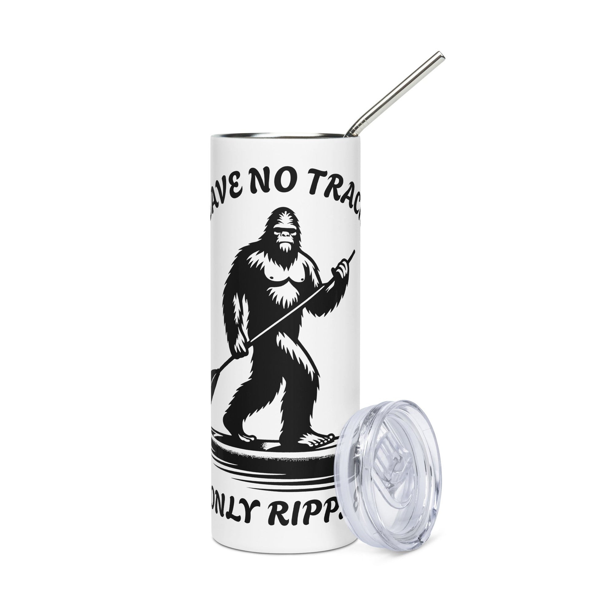 Leave No Tracks Only Ripples Stainless Steel Tumbler - Steel Tumbler - Discovery Co.