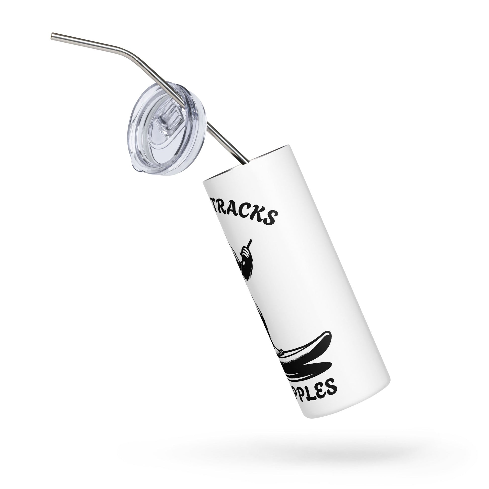 Leave No Tracks Only Ripples Stainless Steel Tumbler - Steel Tumbler - Discovery Co.