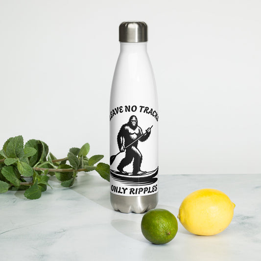 Leave No Tracks Only Ripples Stainless Steel Water Bottle - Stainless Steel Water Bottle - Discovery Co.