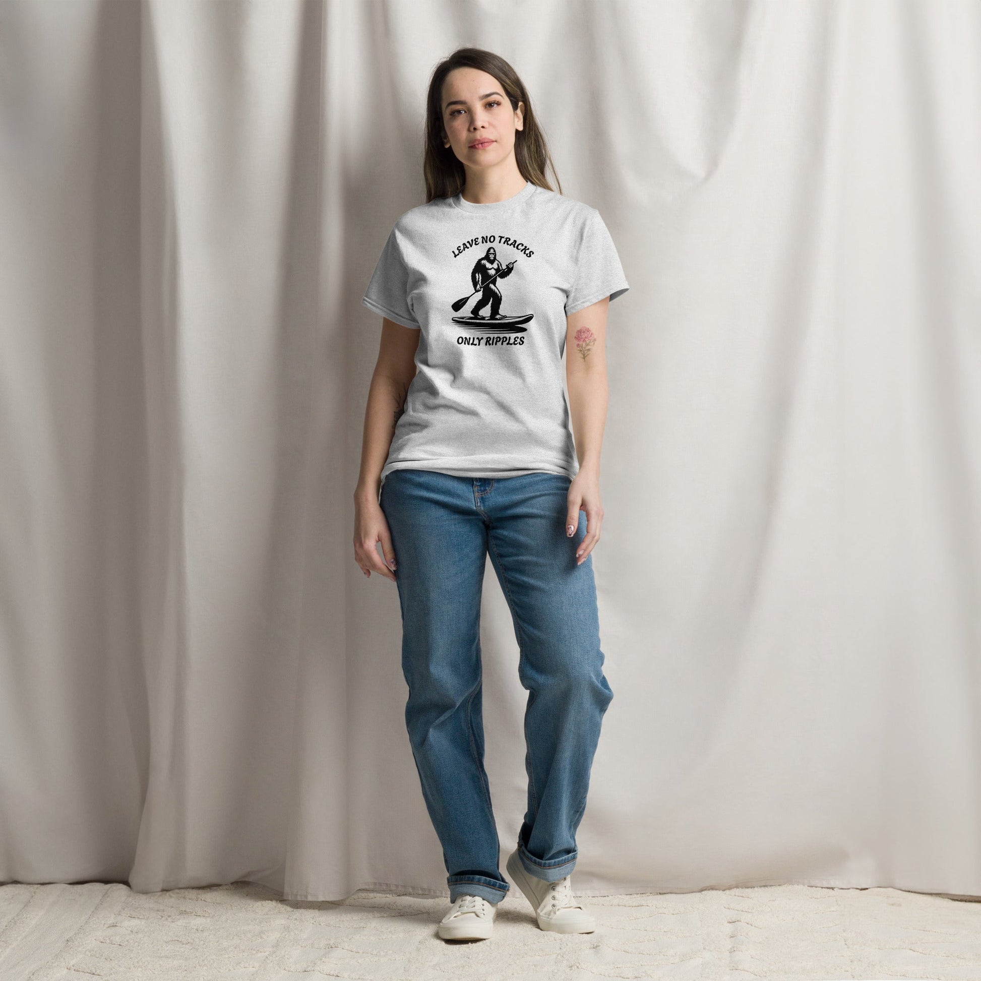 Leave No Tracks Only Ripples Women's (Unisex) Classic Tee - Women's Shirts - Discovery Co.