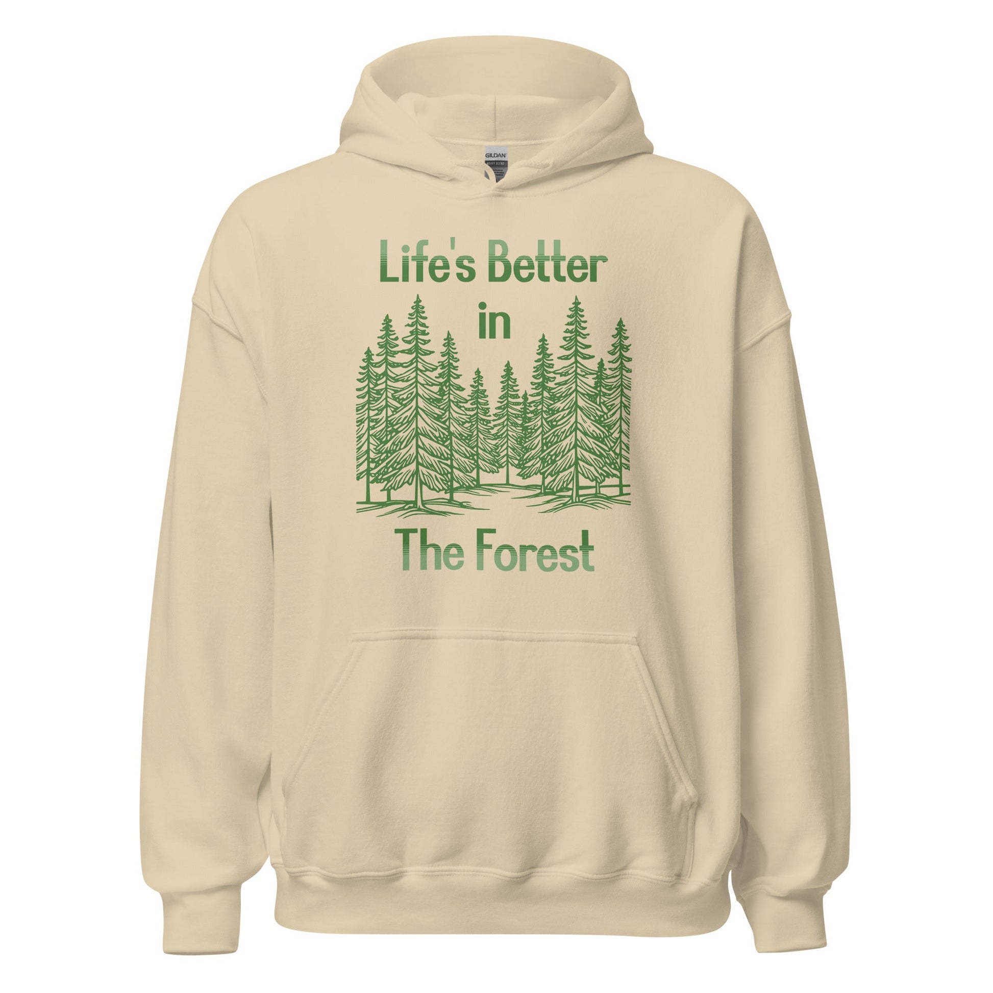 Life's Better In The Forest II Men's (Unisex) Hoodie - Hoodies - Discovery Co.